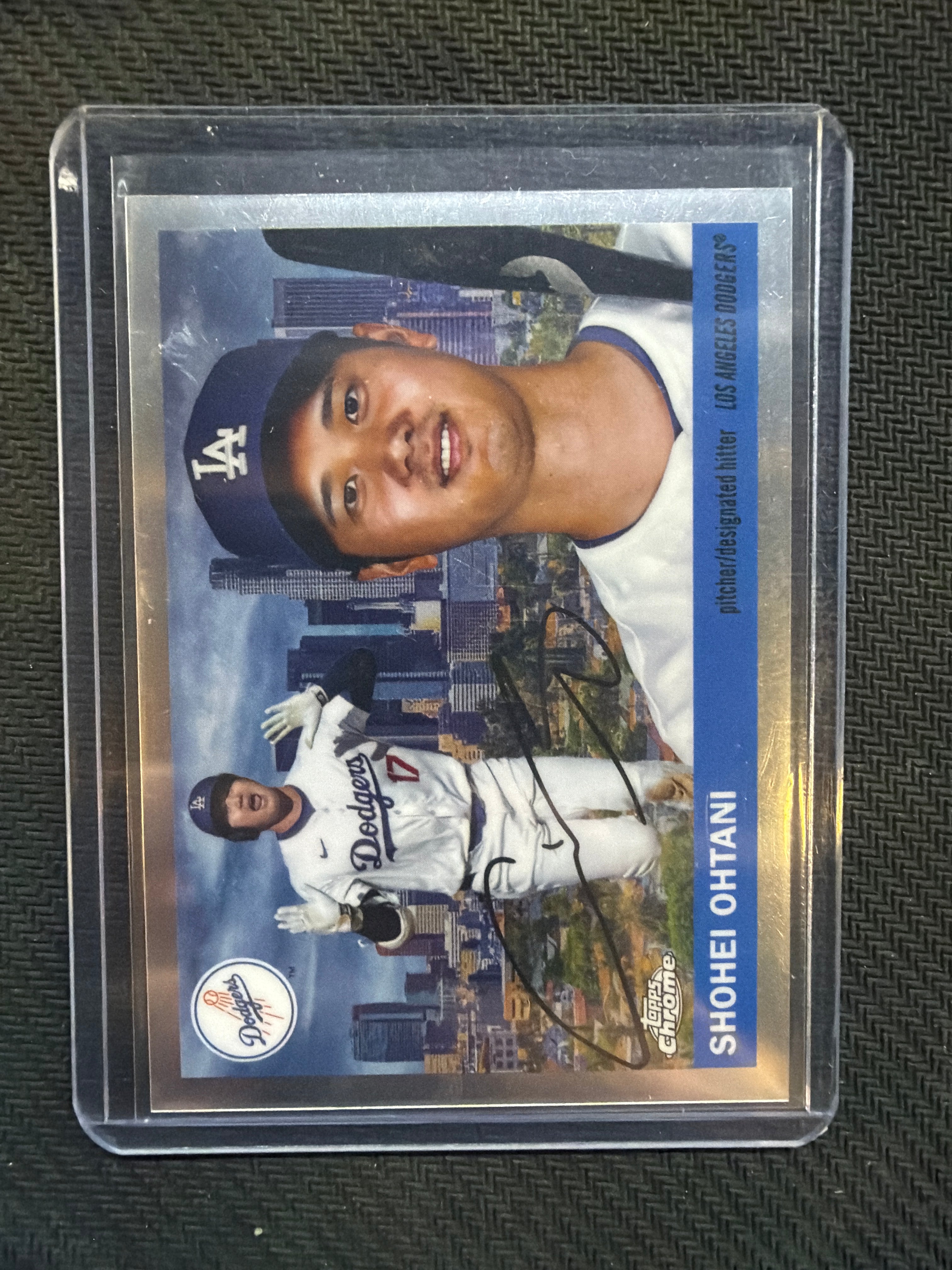 2026 Topps Chrome Platinum Shohei Ohtani City Variation Dodgers