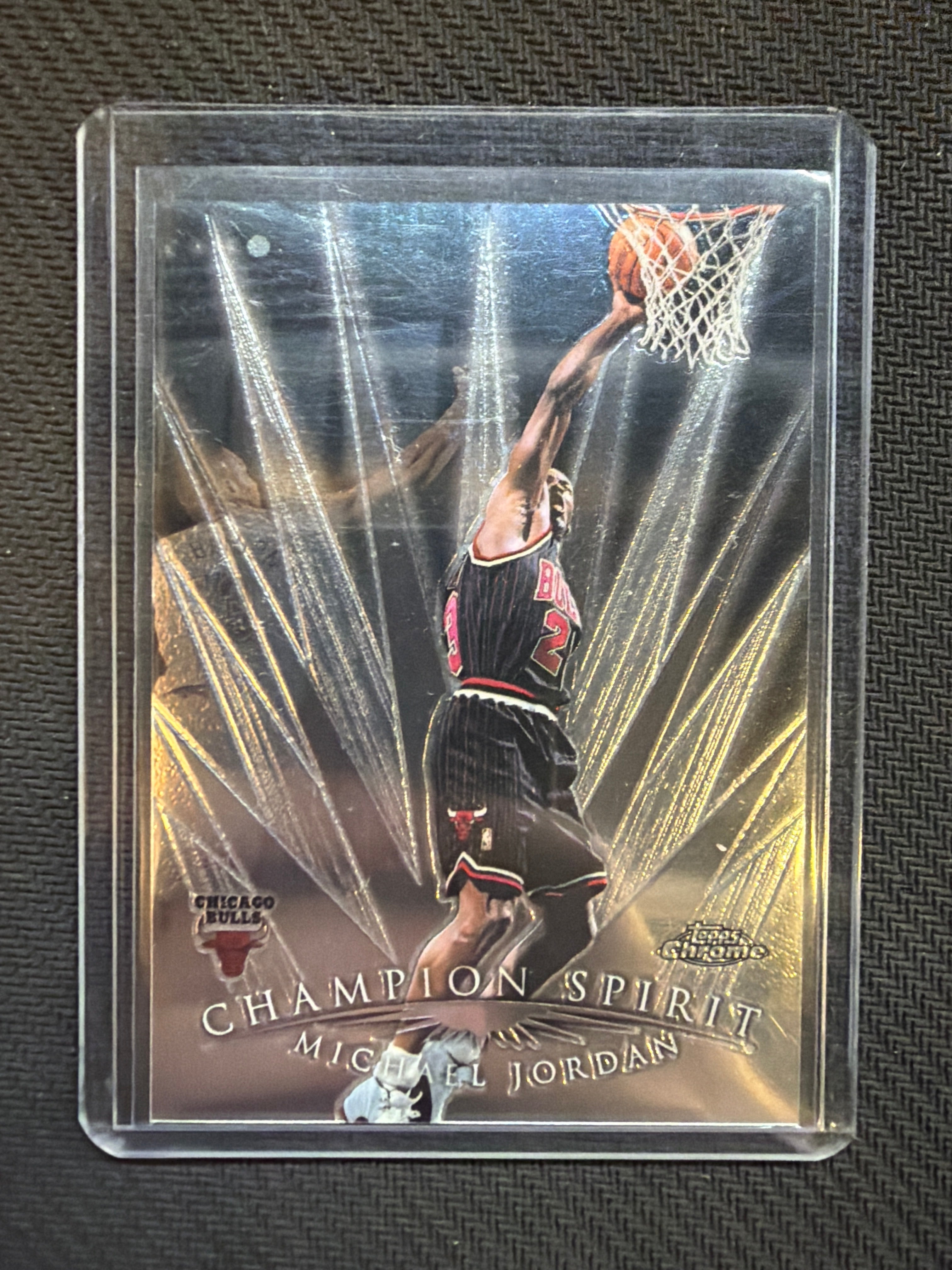 1998 Topps Chrome Michael Jordan Champion Spirit #CS1 Bulls