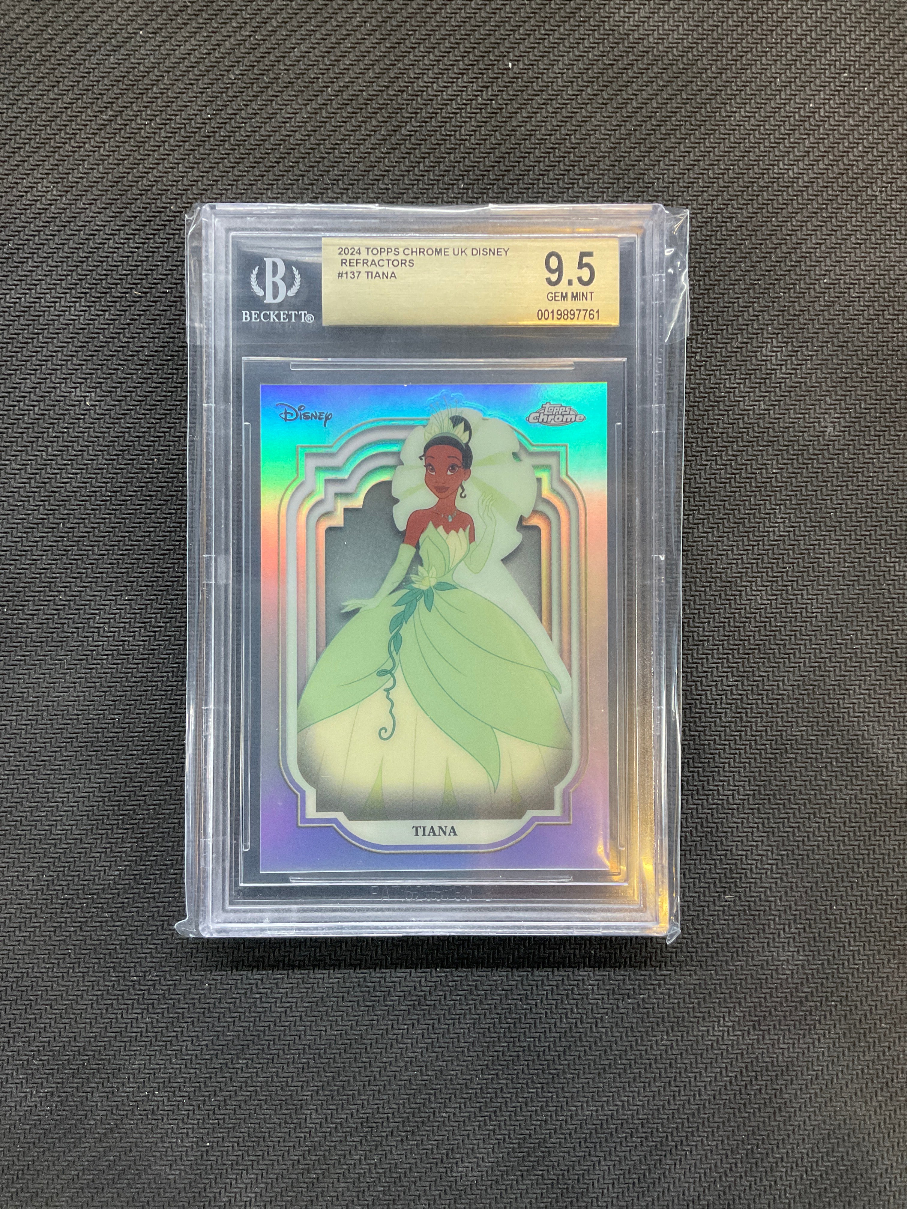 2024 Topps Chrome Disney Tiana Refractor BGS 9.5