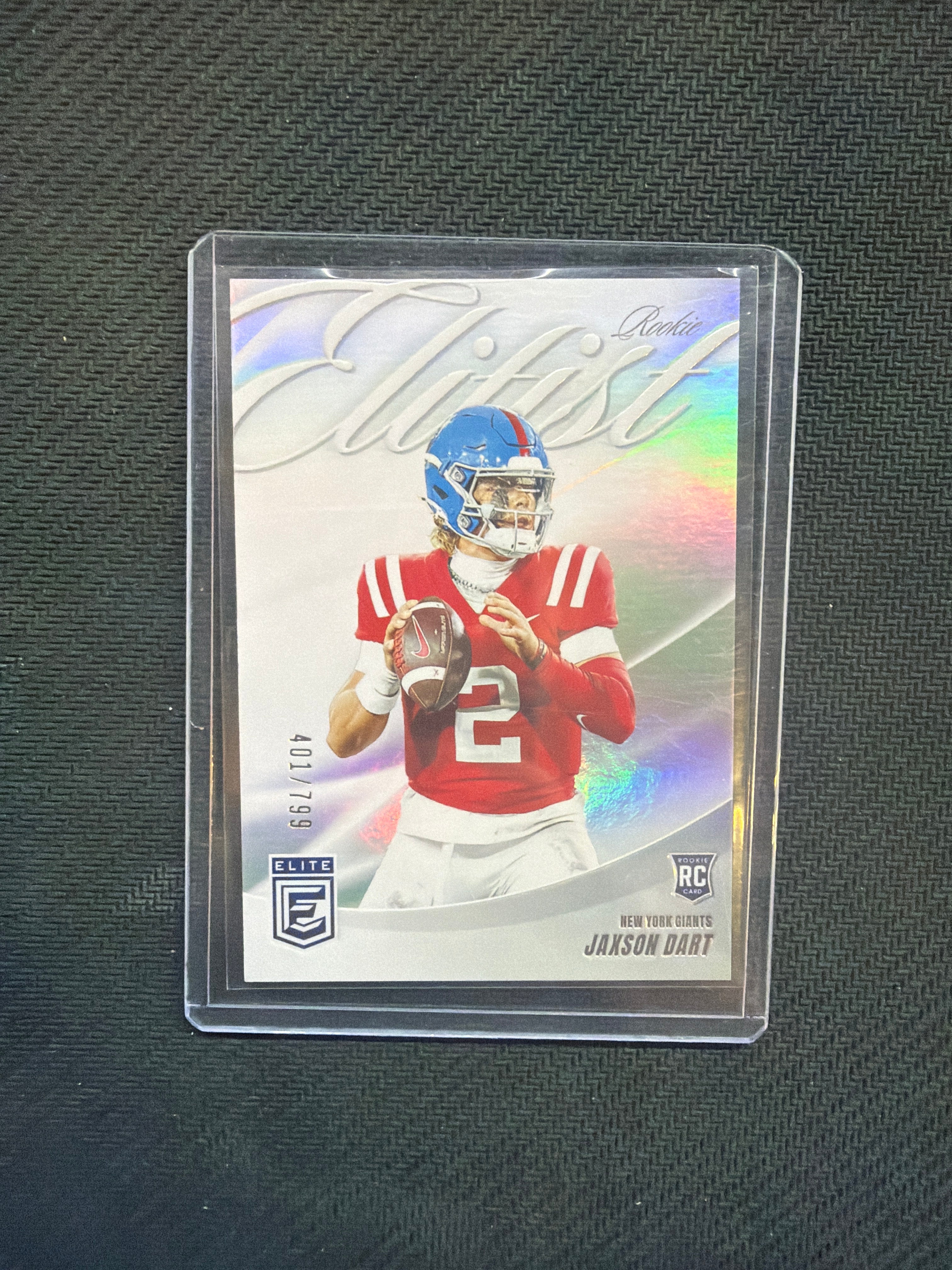 2025 Donruss Elite Jaxson Dart Rookie /799