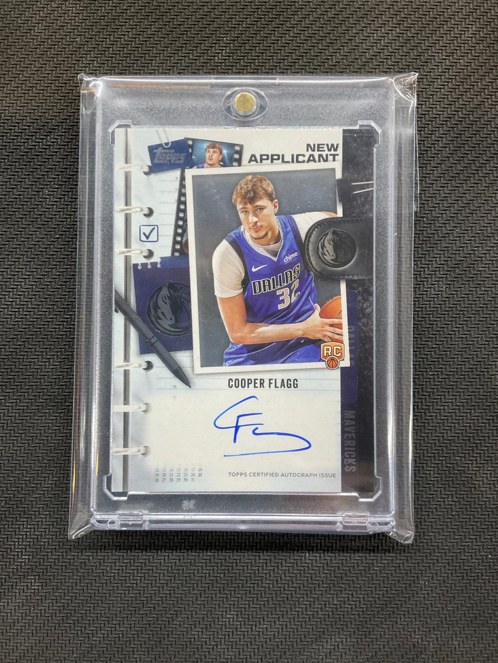 2025 Topps Cooper Flagg New Applicant Auto NA-CF Mavericks