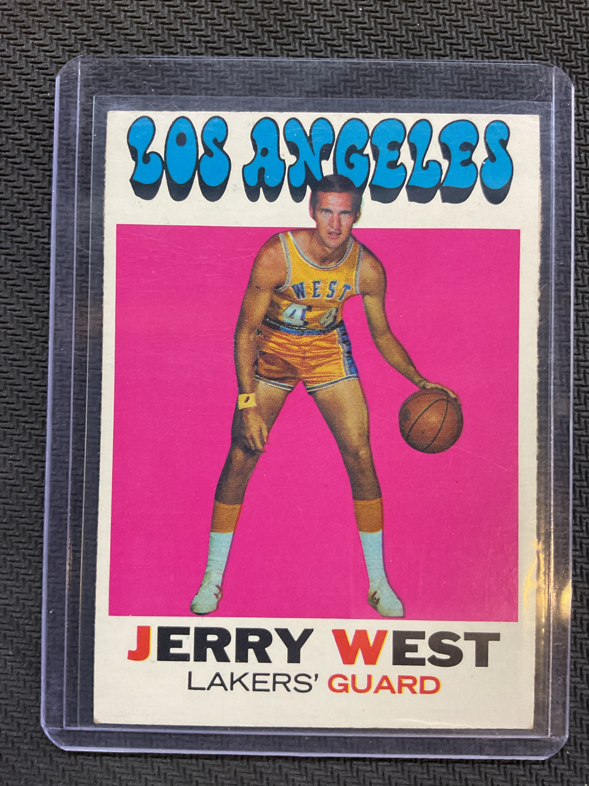 1971 Topps Jerry West Lakers