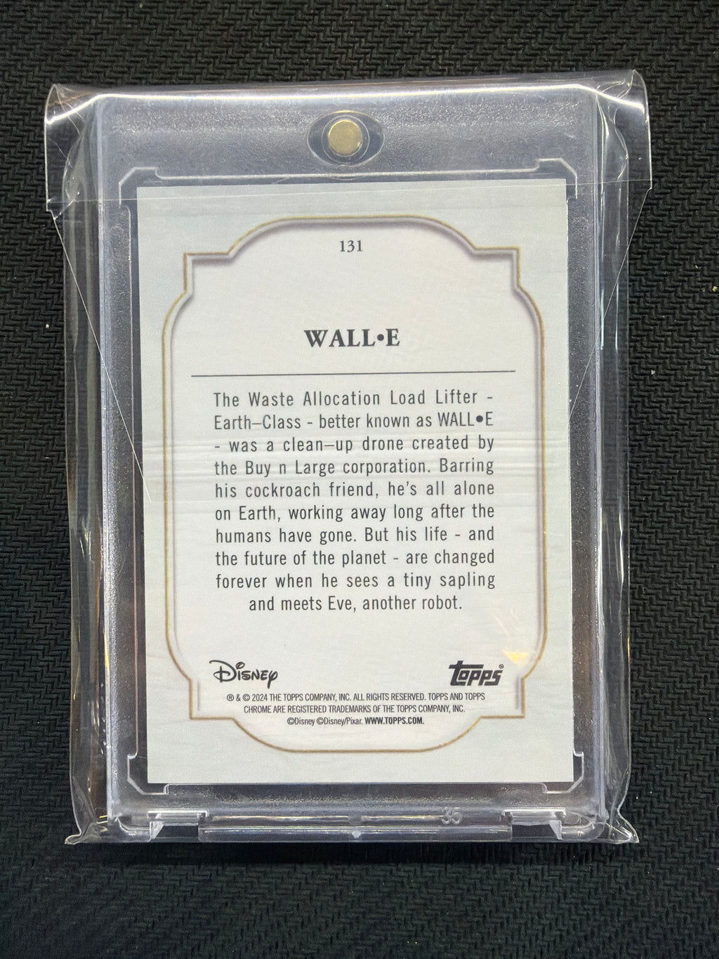 2024 Topps Chrome Disney Wall-E Green /99