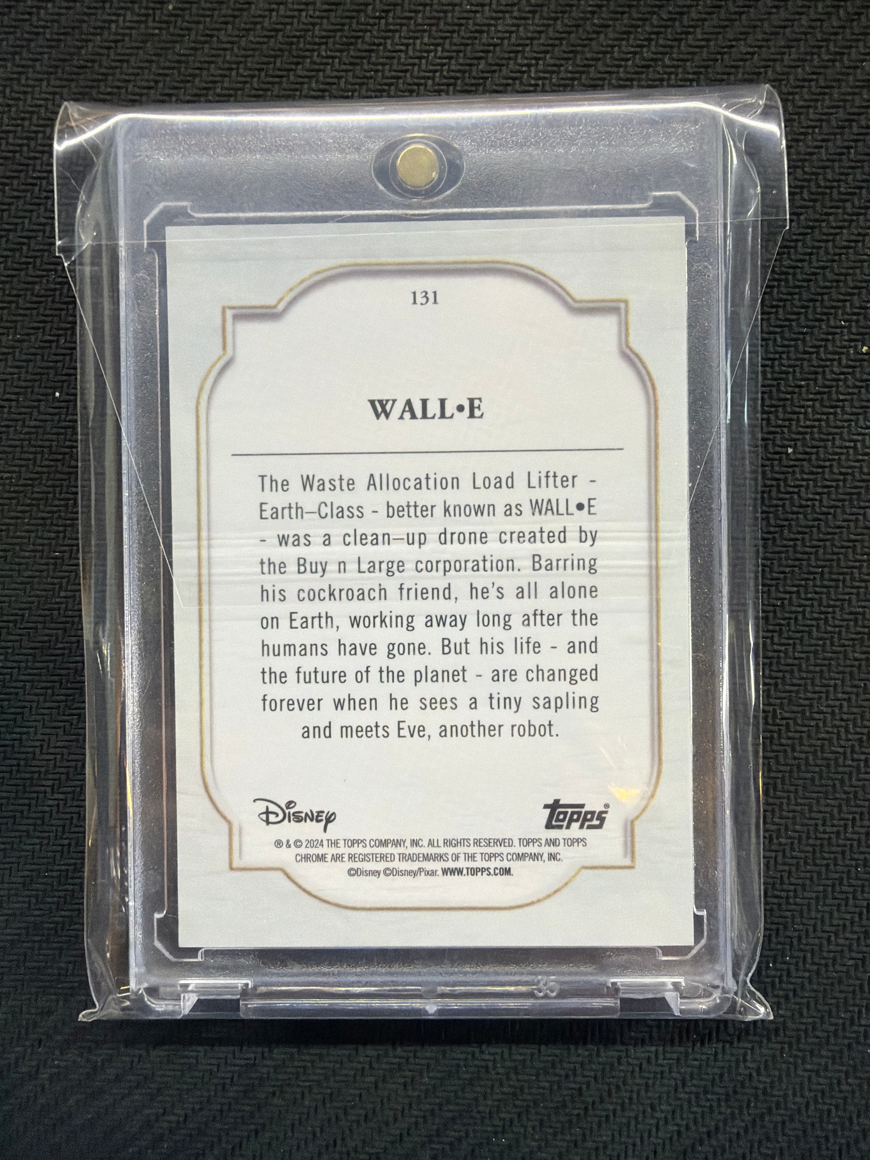 2024 Topps Chrome Disney Wall-E Green /99