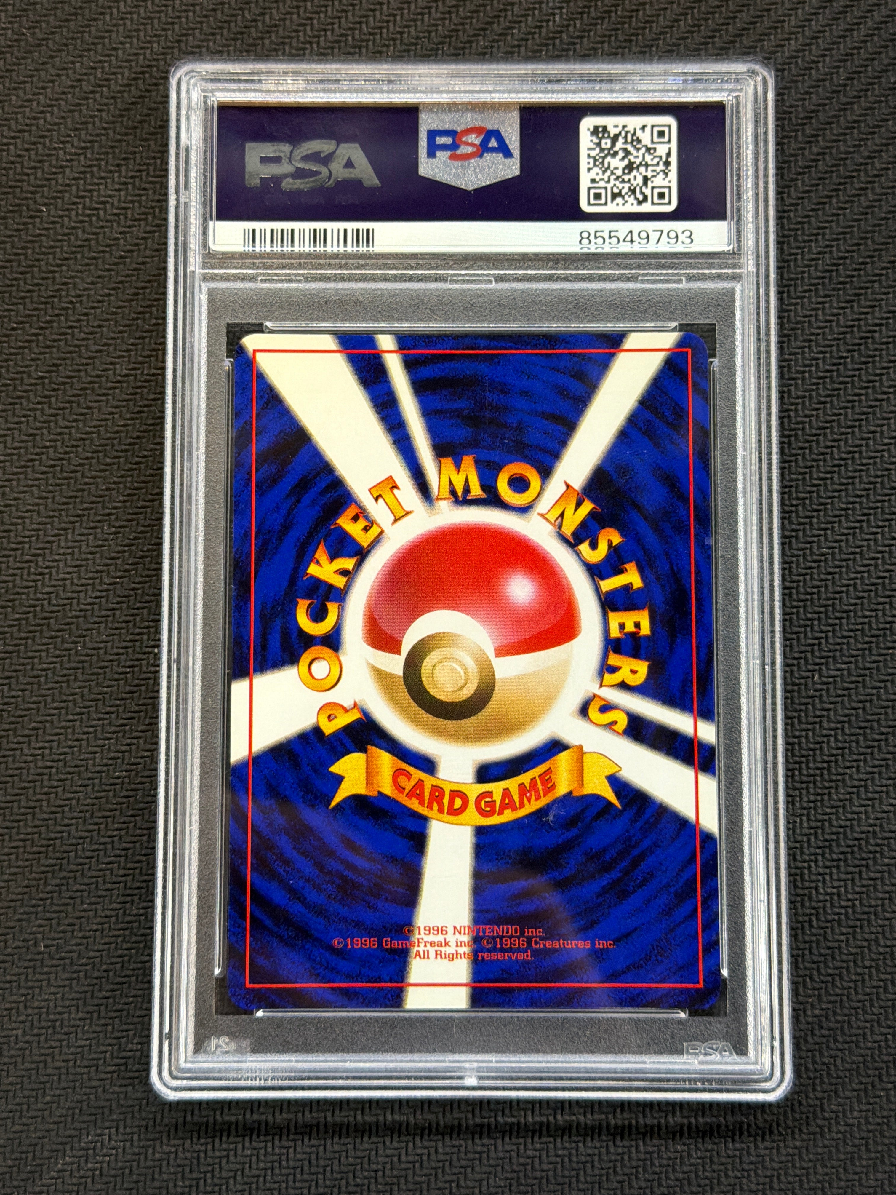 1997 Japanese Rainbow Energy Holo PSA 10
