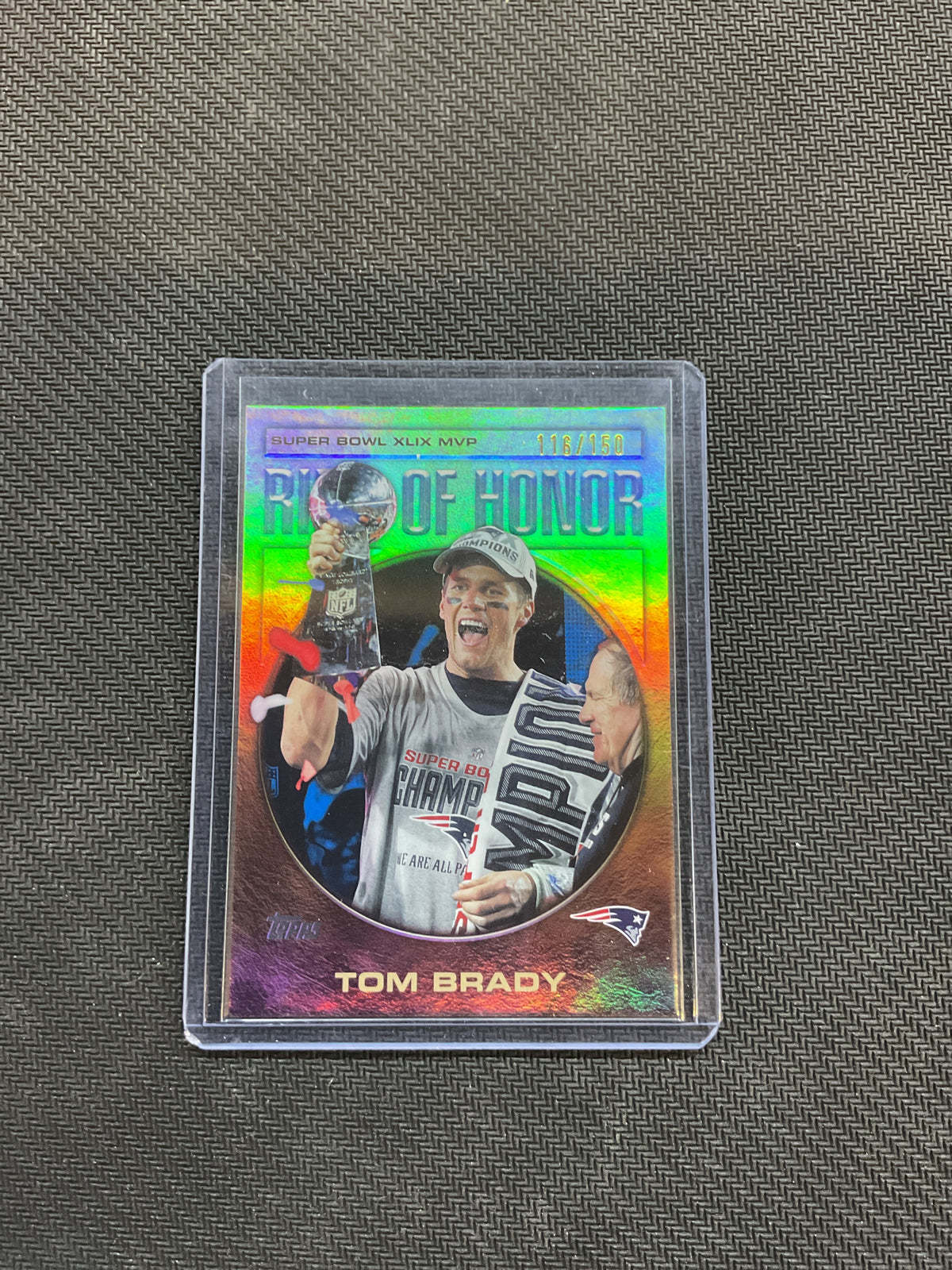 2026 Topps Flagship Football Tom Brady Ring of Honor /150 Patriots