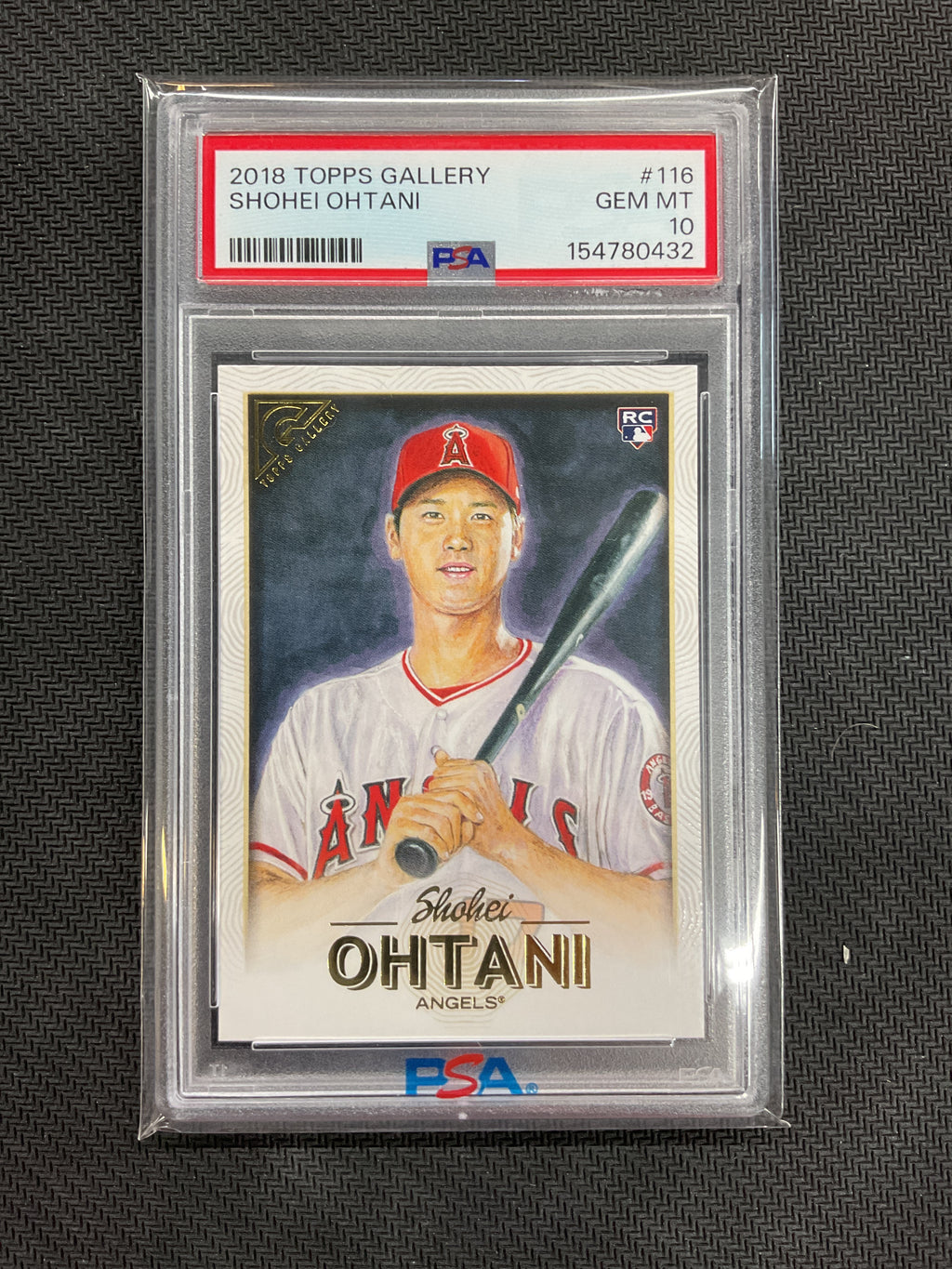 2018 Topps Gallery Shohei Ohtani #116 PSA 10 432
