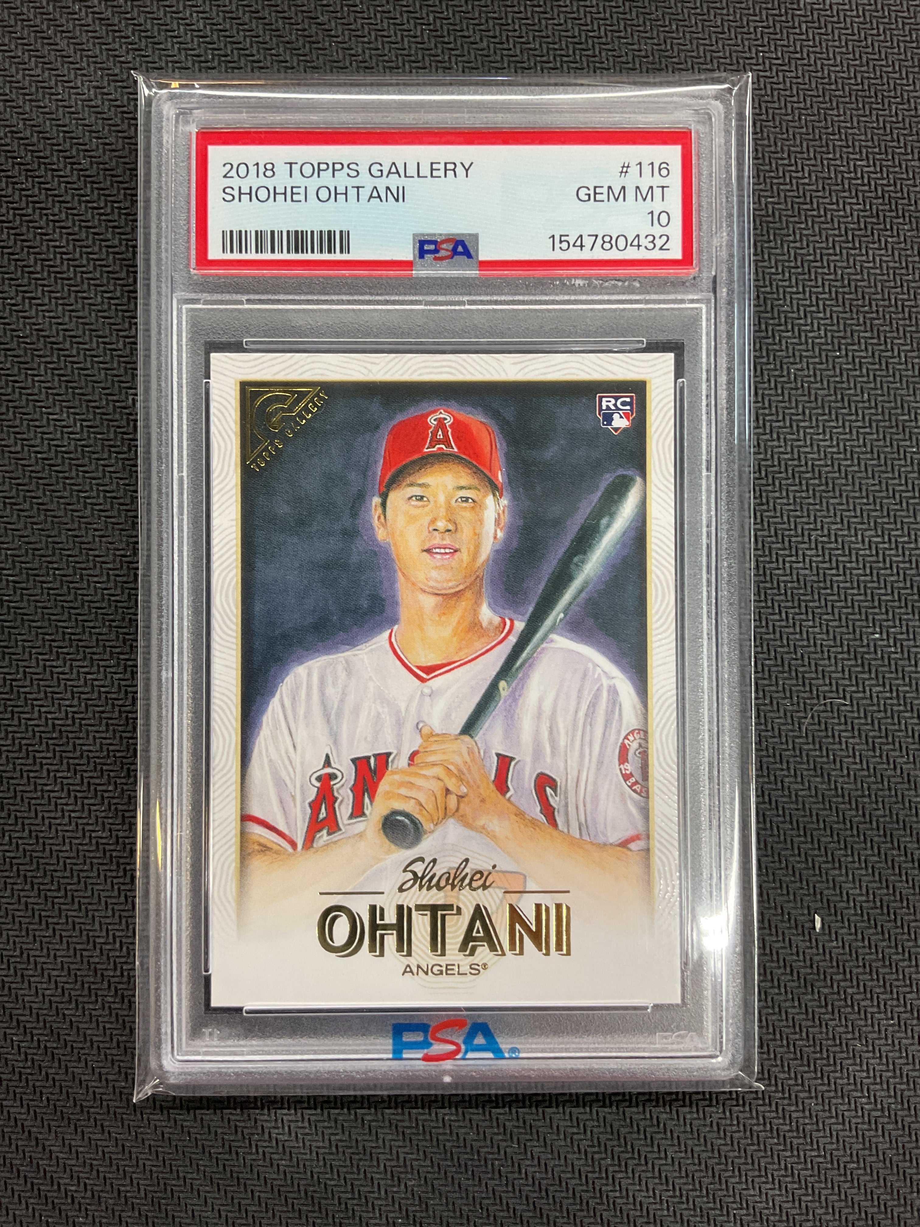 2018 Topps Gallery Shohei Ohtani #116 PSA 10 432