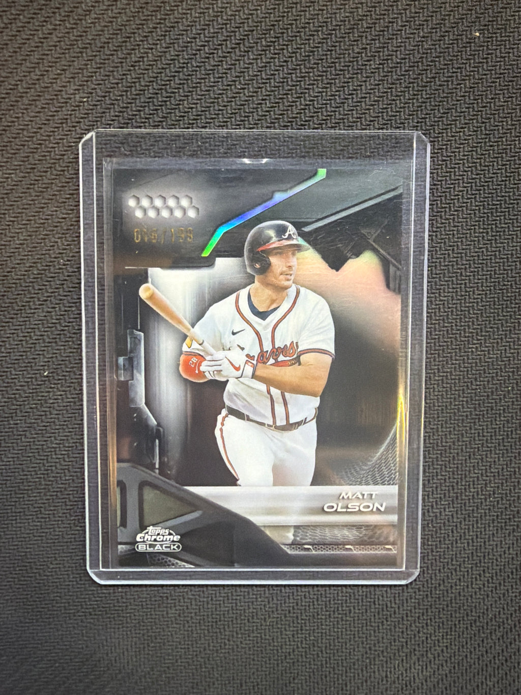 2026 Topps Chrome Black Matt Olson /199 Braves