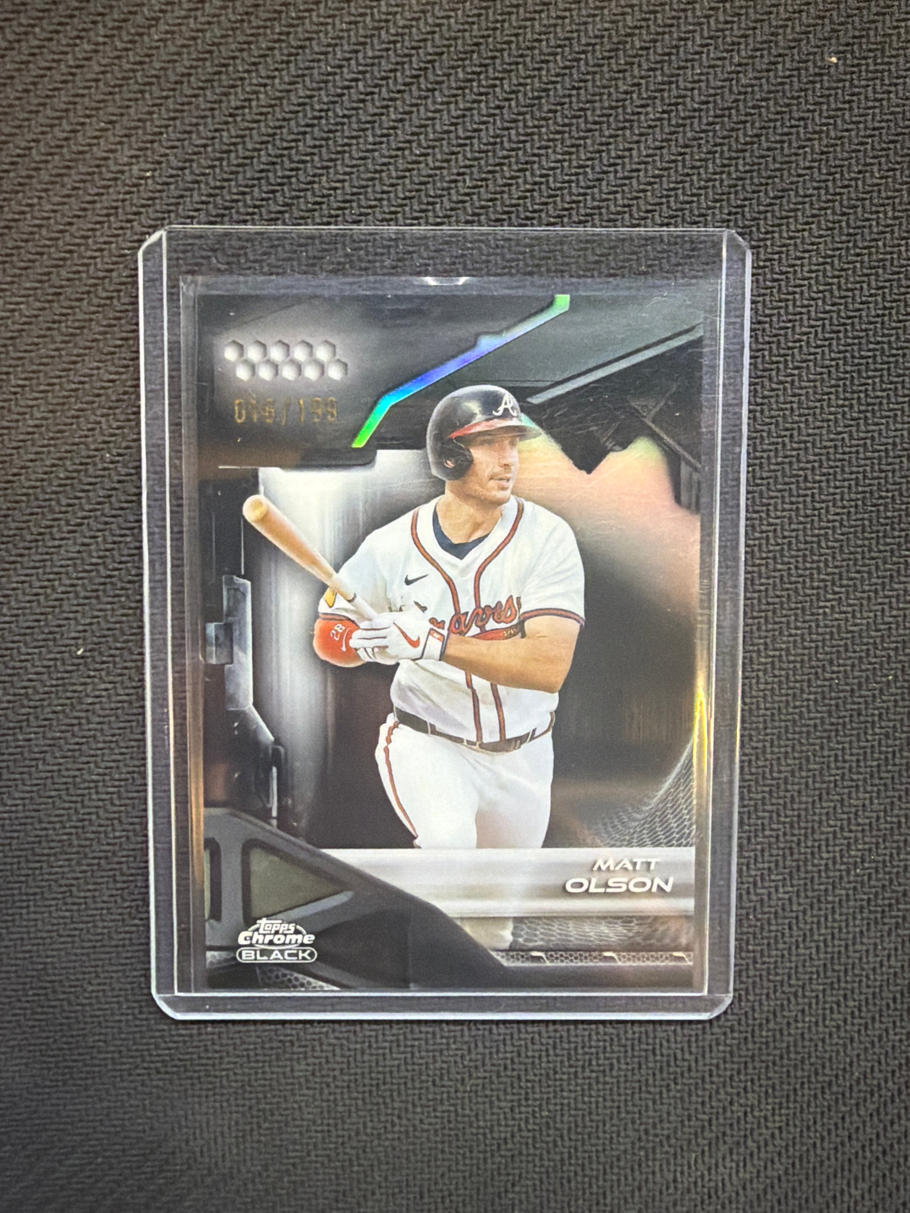 2026 Topps Chrome Black Matt Olson /199 Braves