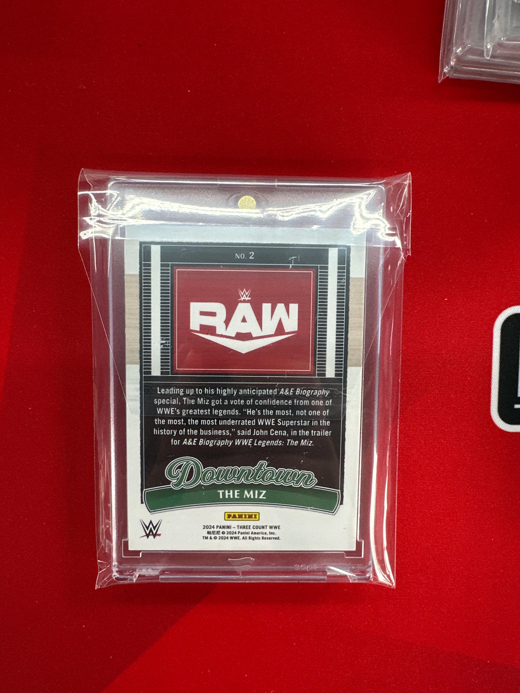 2024 Three Count The Miz Downtown! WWE