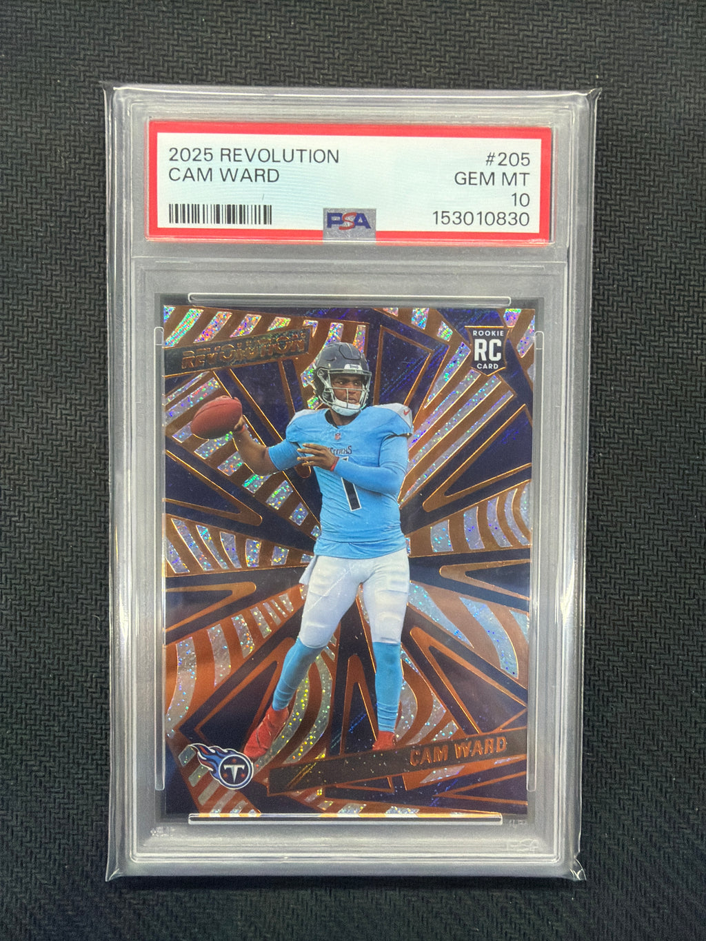2025 Revolution Cam Ward Rookie #205 PSA 10