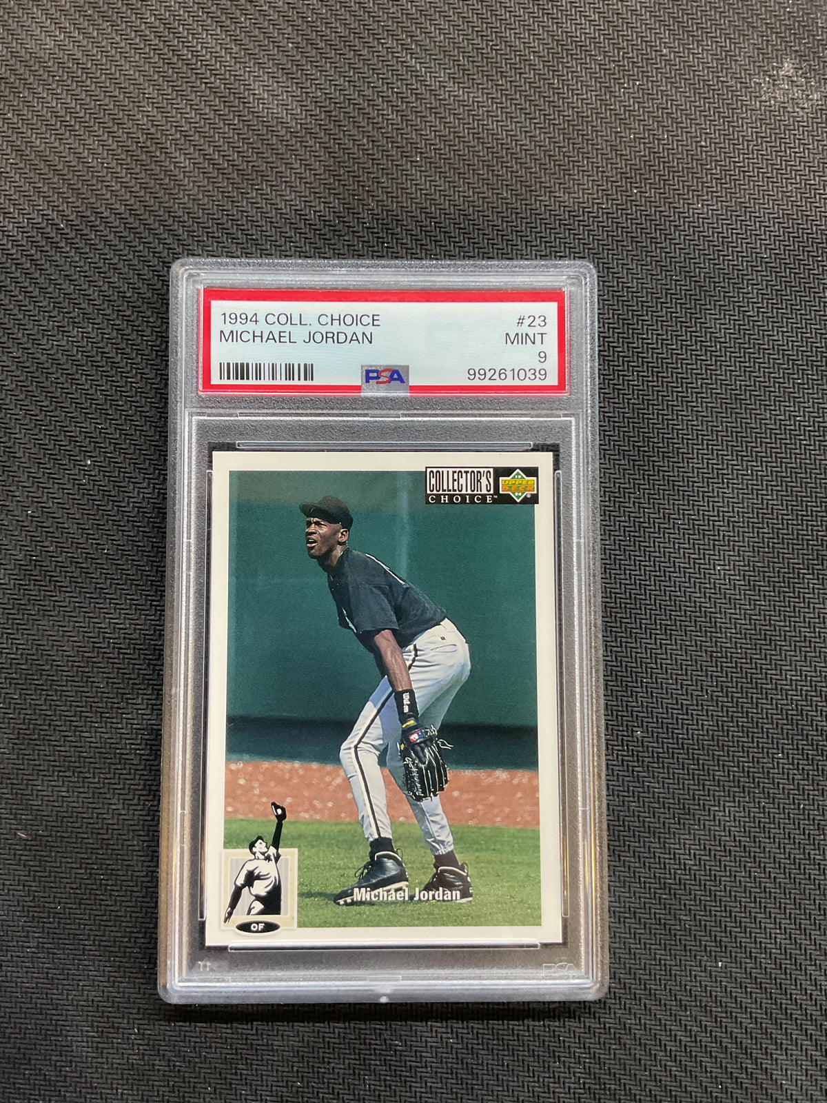 1994 Upper Deck Collectors Choice Michael Jordan PSA 9 Barons