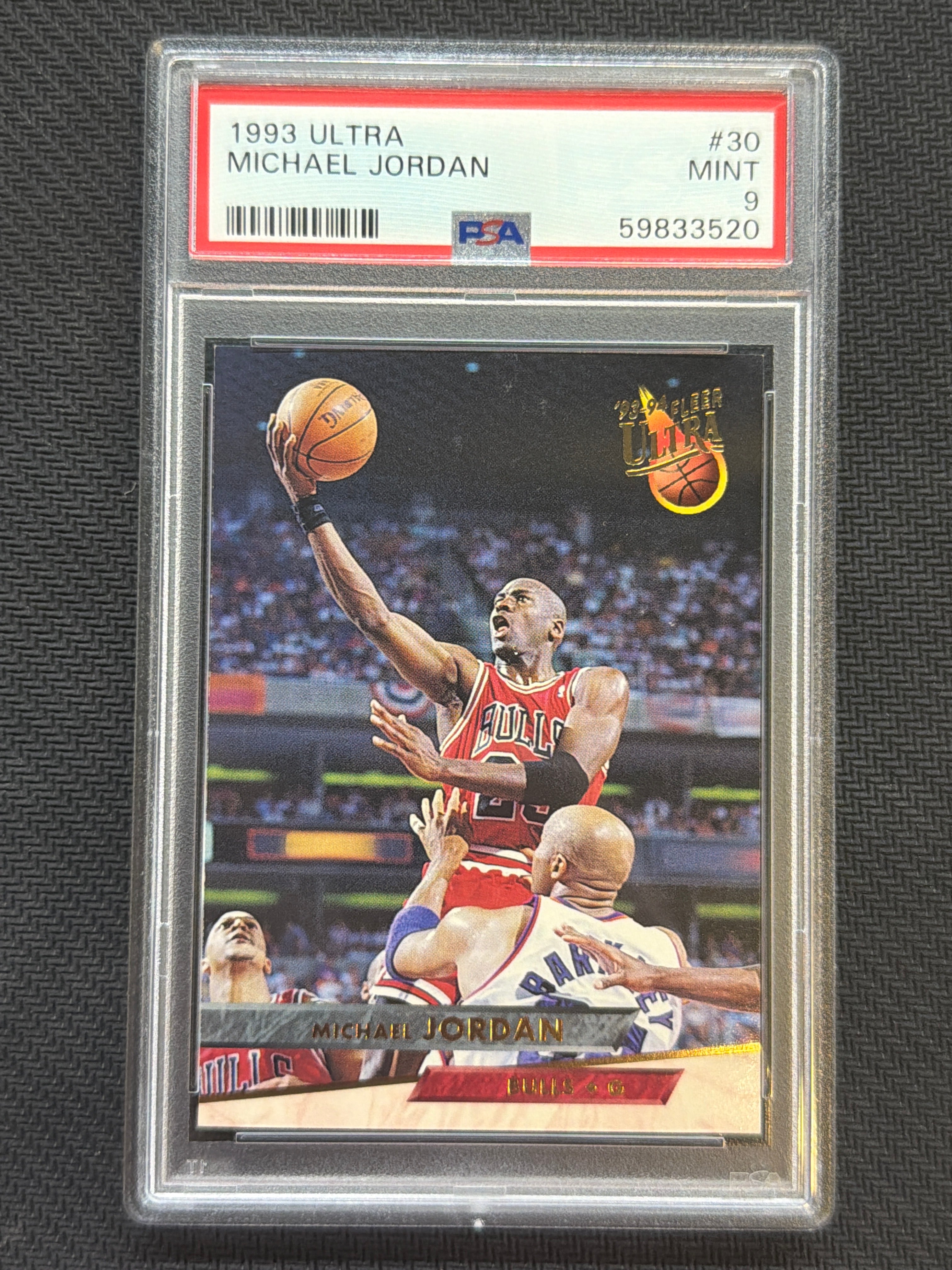 1993 Ultra Michael Jordan #30 PSA 9 520