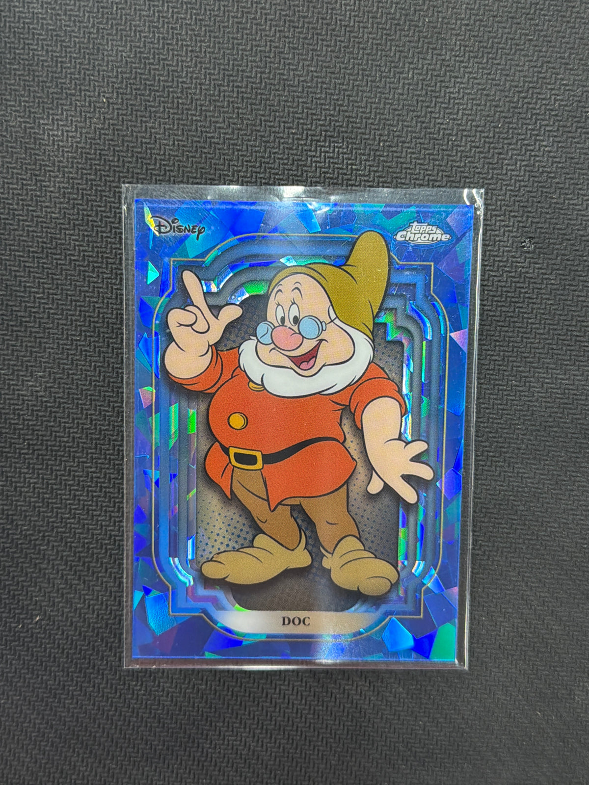 2024 Topps Chorme Disney Sapphire Doc Snow White
