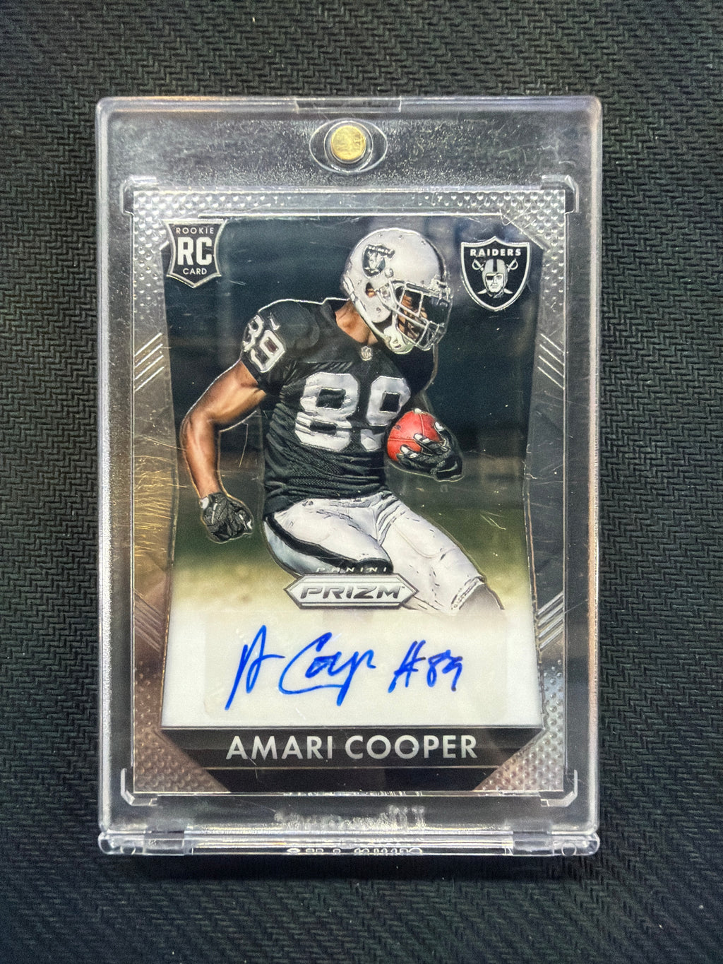 2015 Prizm Amari Cooper Rookie Auto #RSAC alabama