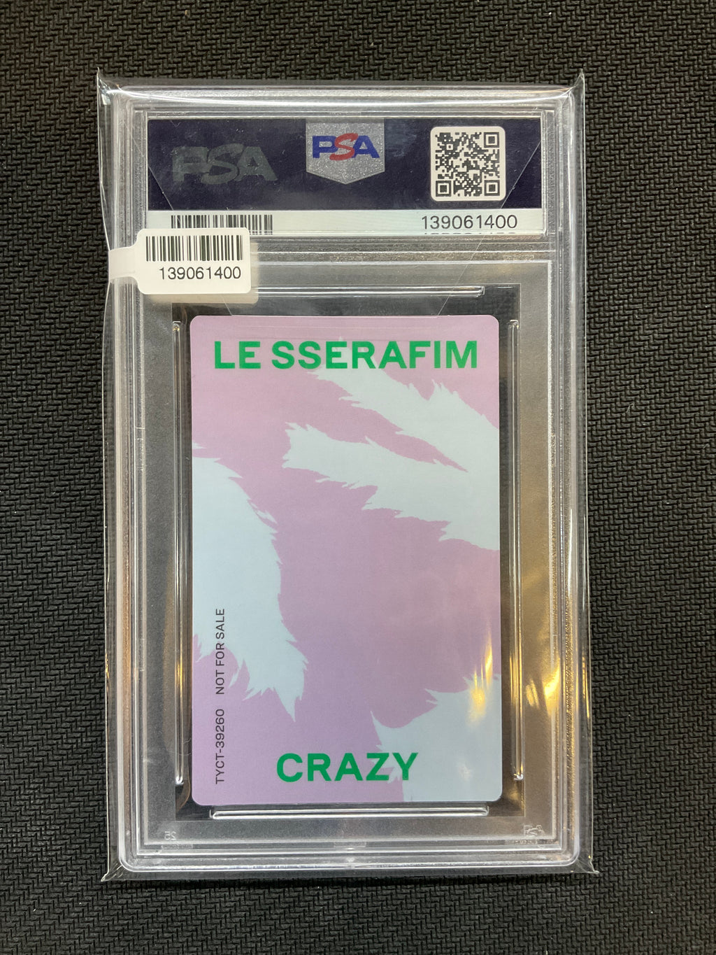 2024 Le Sserafim Crazy Kim Chaewon JP Standard Edition PS PSA 10