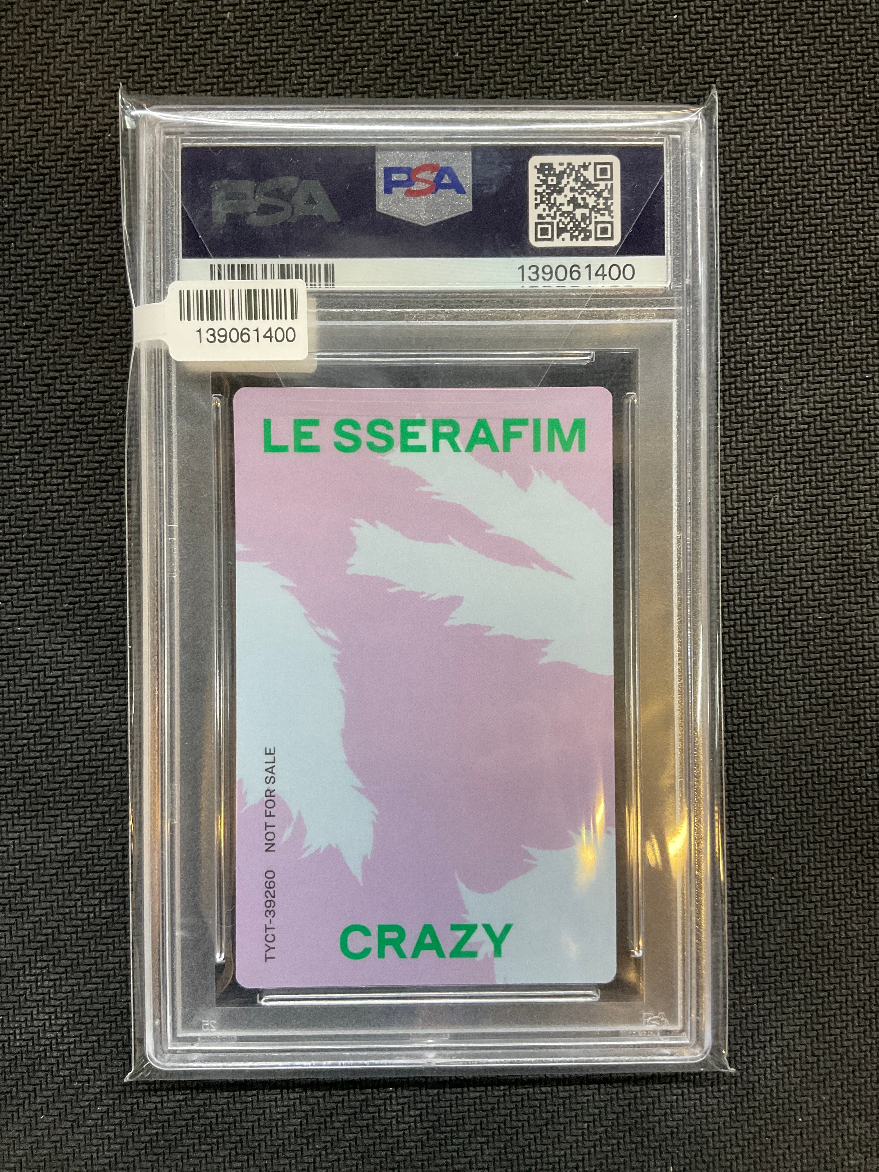 2024 Le Sserafim Crazy Kim Chaewon JP Standard Edition PS PSA 10