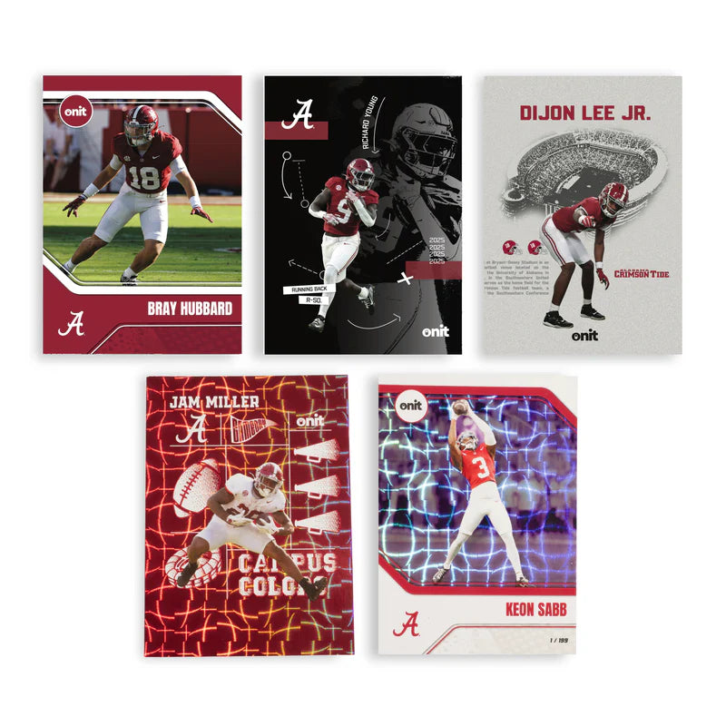 2025 ONIT Alabam Team Signature Platinum Box! 1 Auto