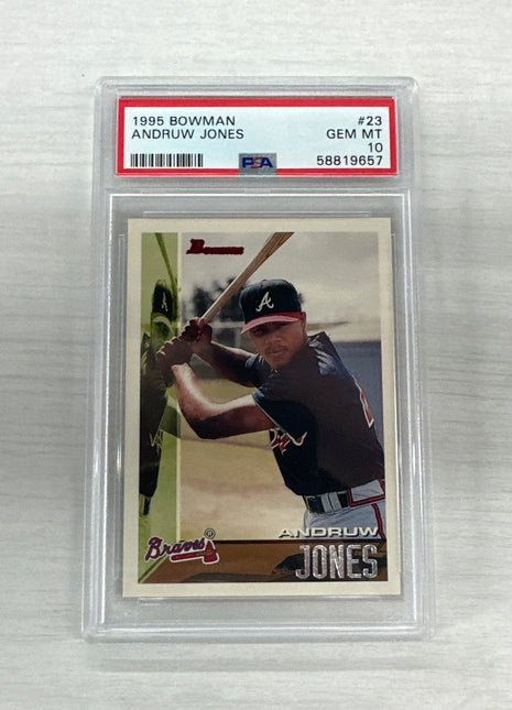 1995 Bowman Andruw Jones #23 PSA 10