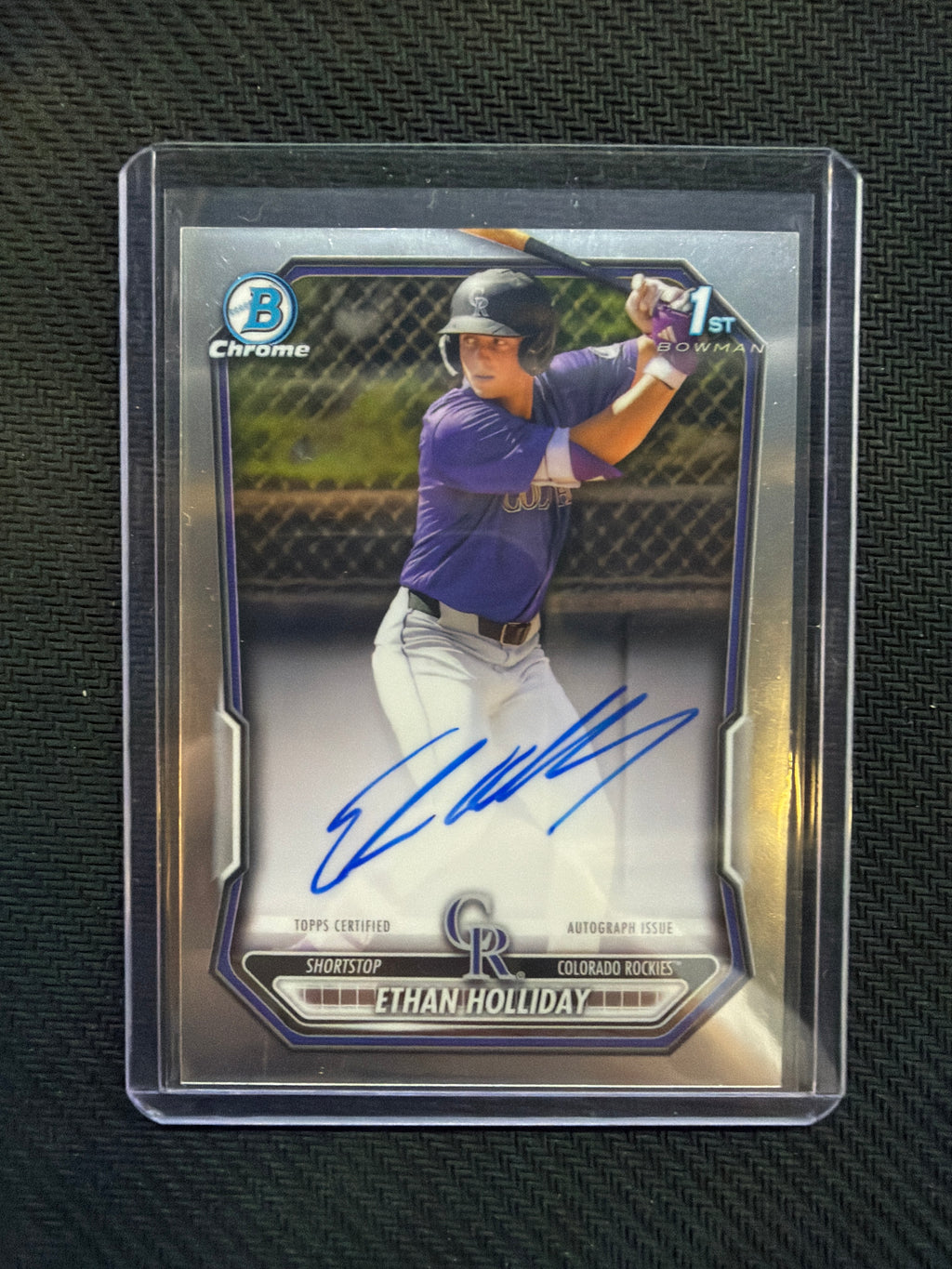 2026 Bowman Chrome Ethan Holliday 1st Auto