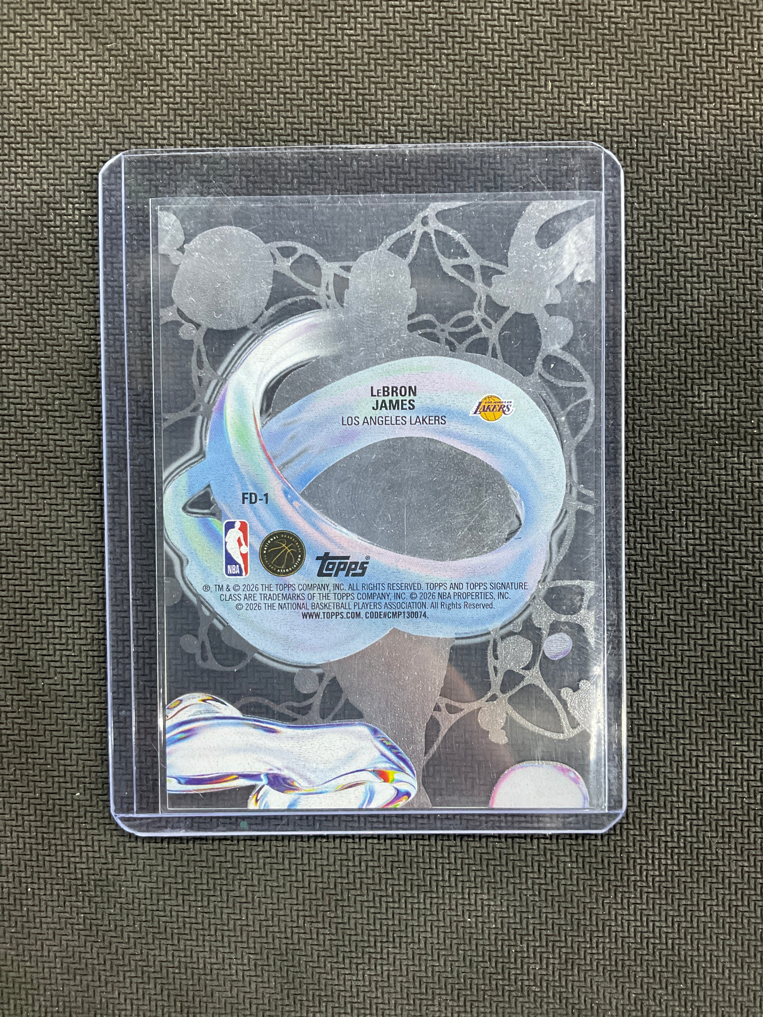 2025 Topps Signature Class Lebron James #FD-1 Fluidity