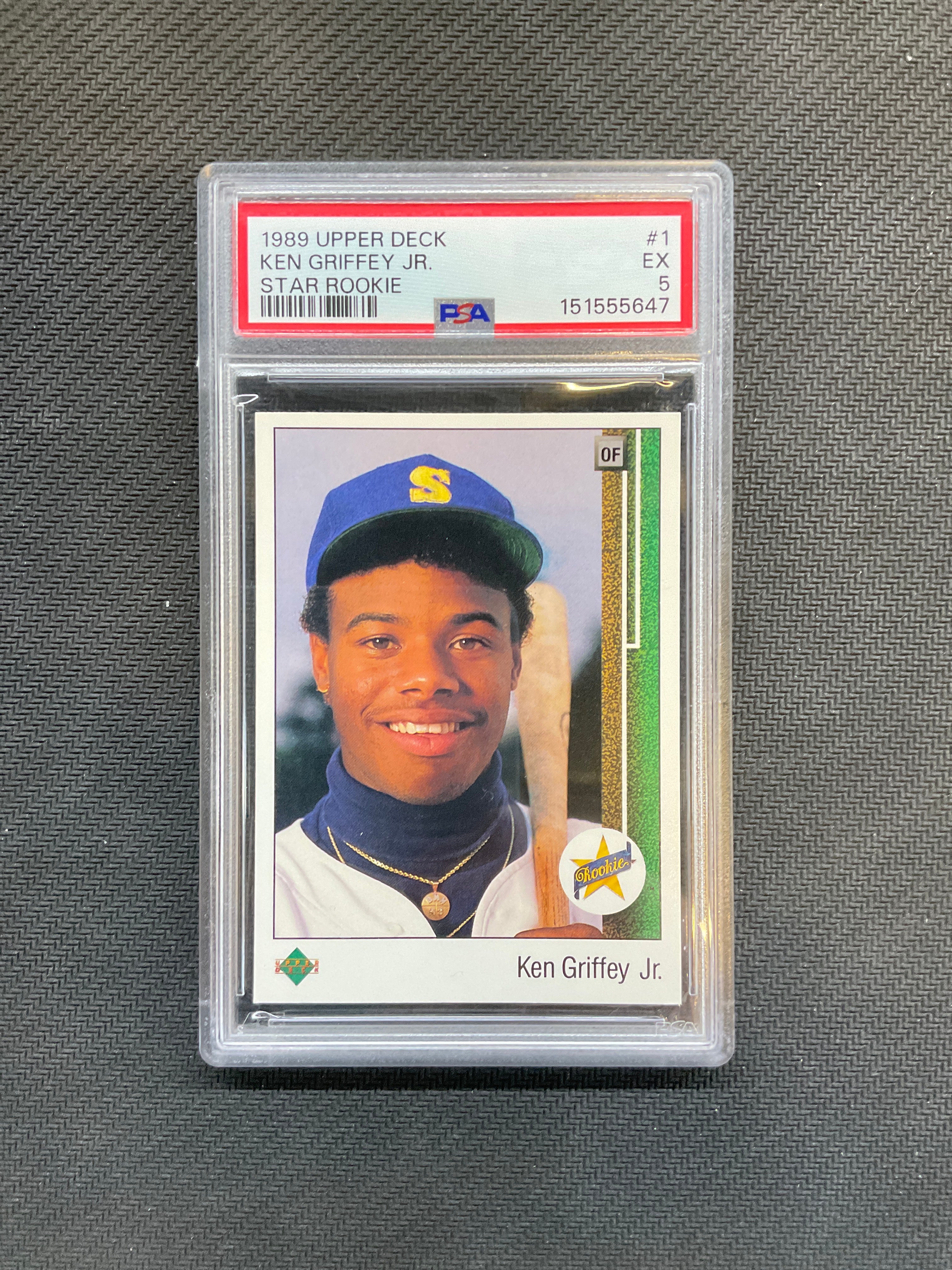 1989 Upper Deck Ken Griffey Jr. PSA 5 Star Rookie 647