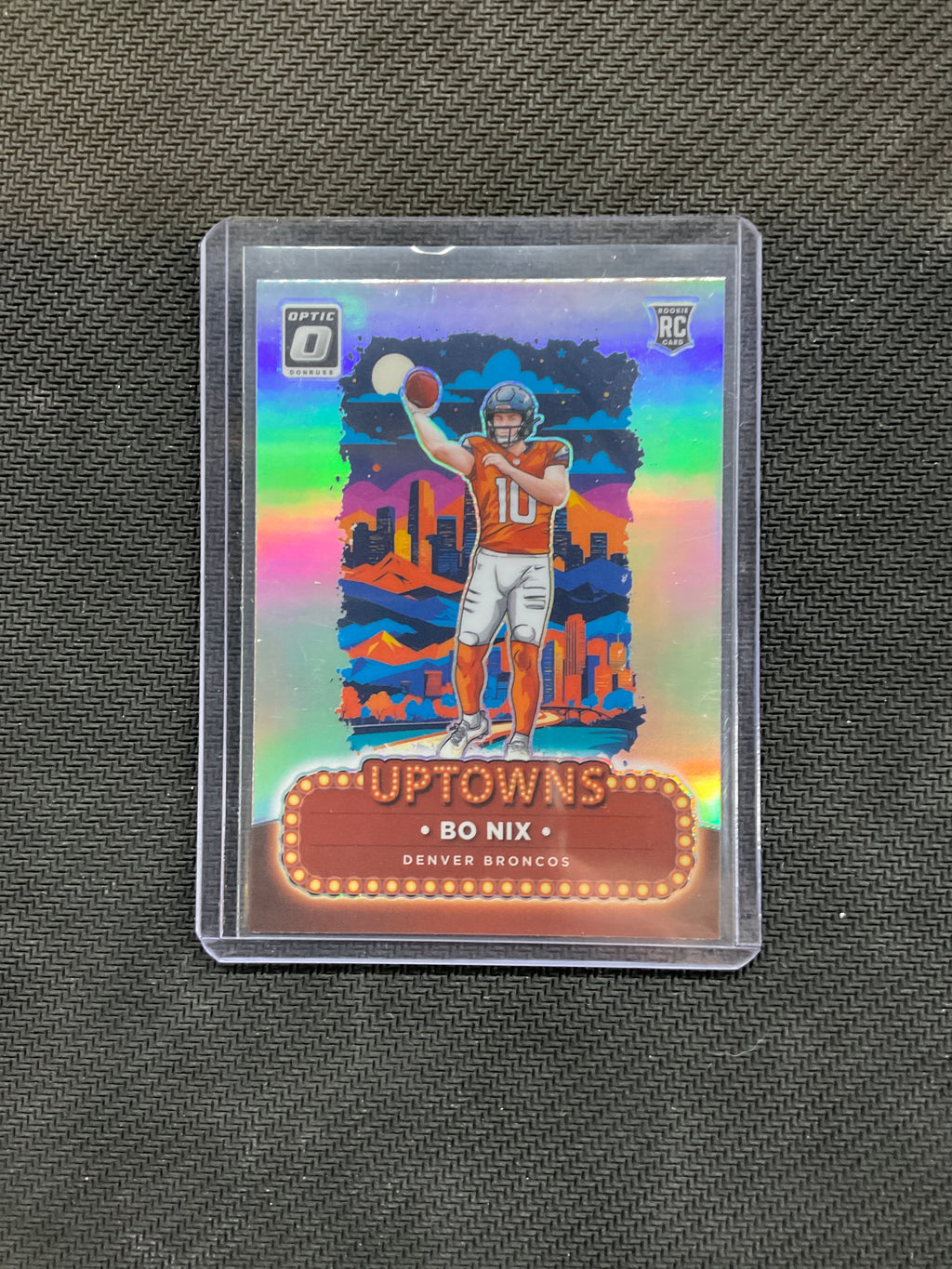 2024 Donruss Optic Bo Nix Uptowns Case Hit