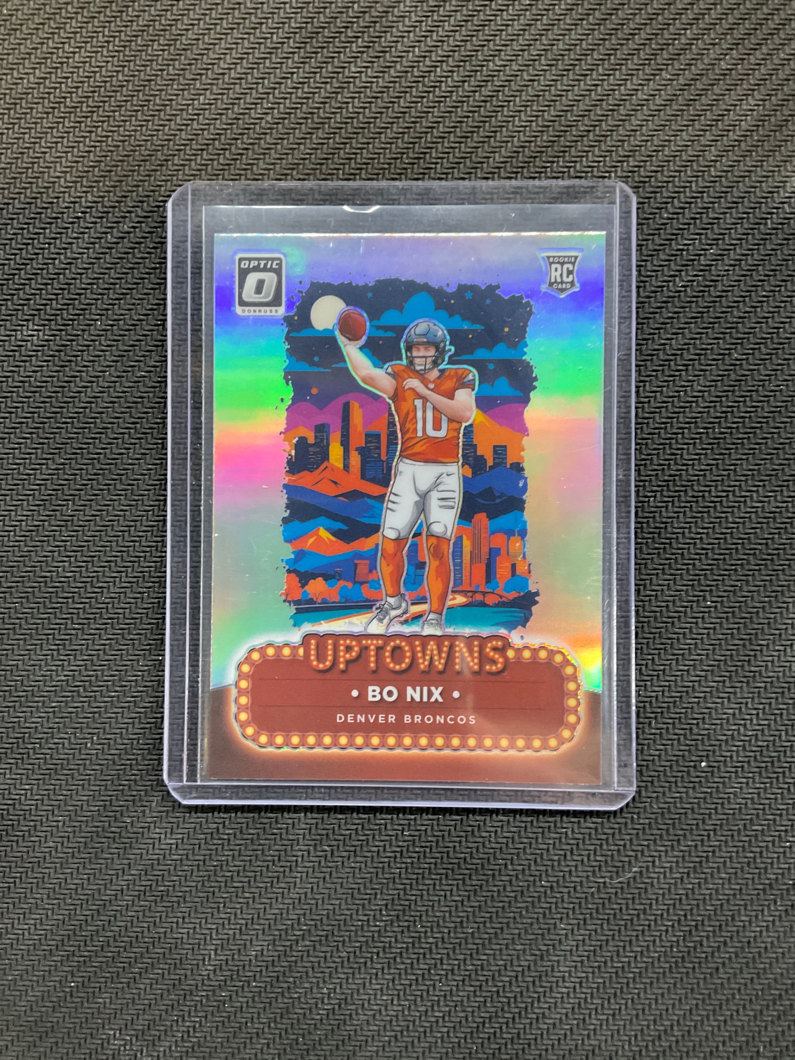 2024 Donruss Optic Bo Nix Uptowns Case Hit