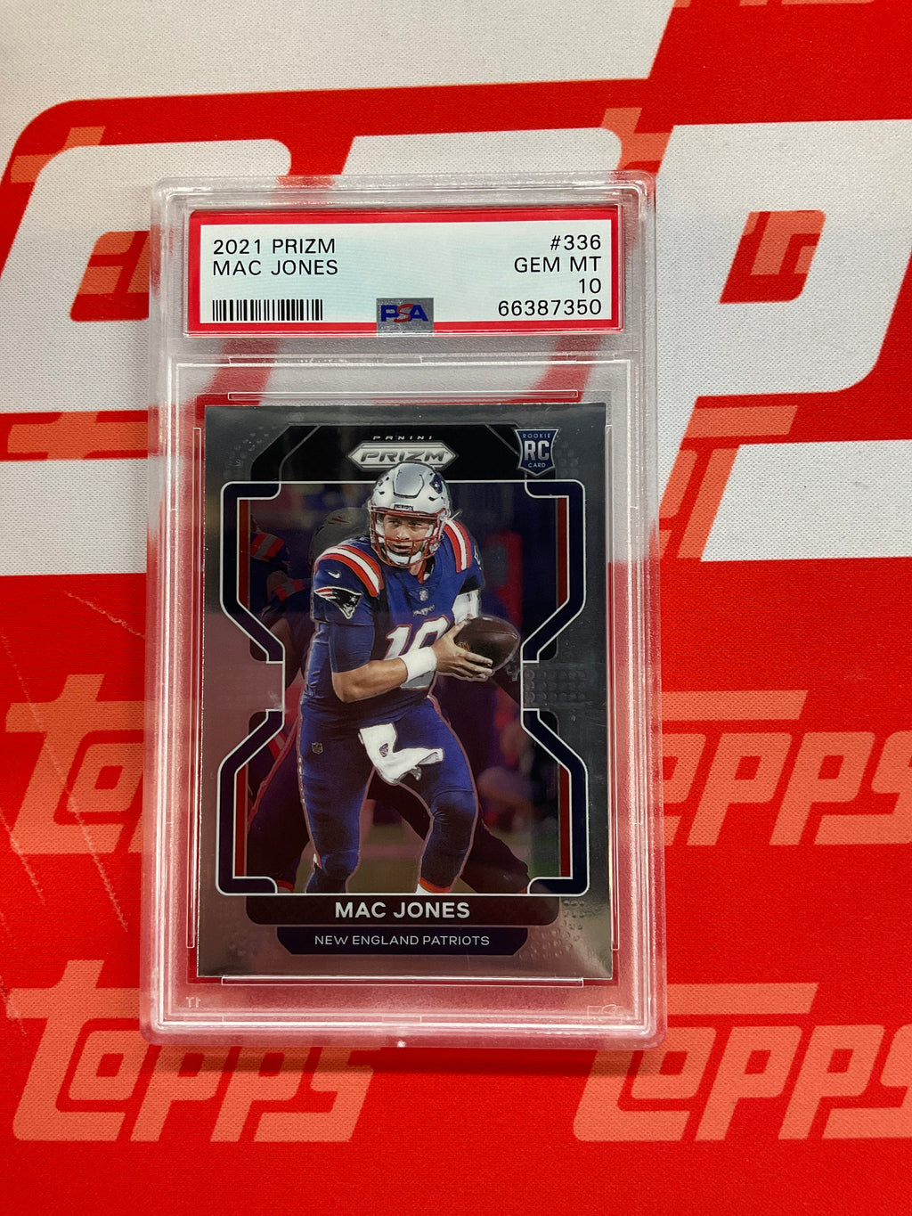 2021 Prizm #336 Mac Jones Rookie PSA 10