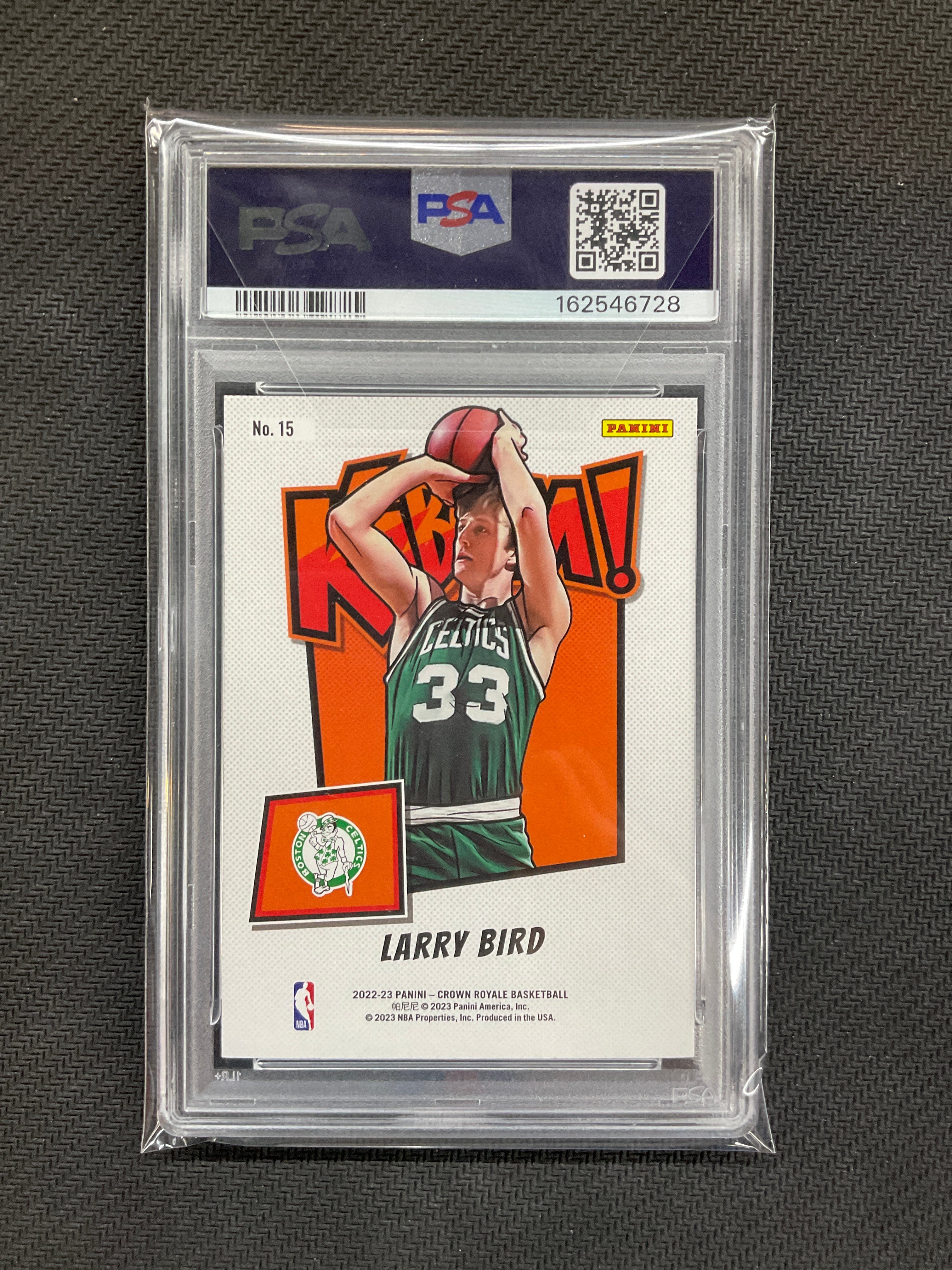 2022 Crown Royale Larry Bird Kaboom! #15 PSA 10 728