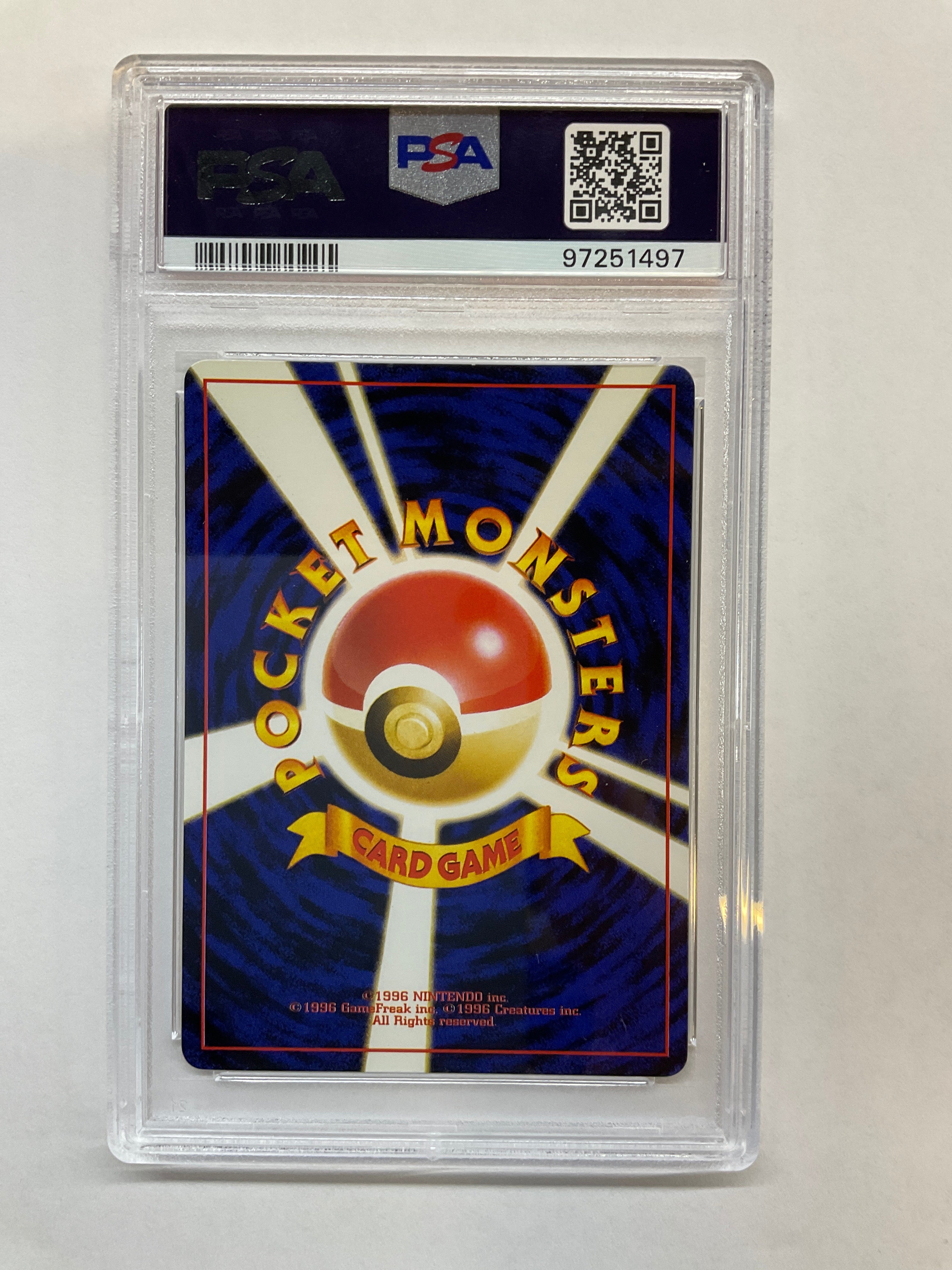1999 Japanese Pokemon Promo Bilingual Exeggutor 103 Trainer Mag Vol 3 Glossy PSA 8