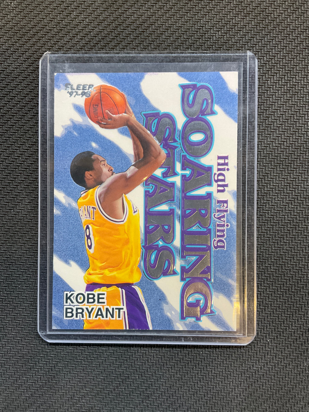 1997 Fleer Kobe Bryant High Flying Soaring Stars #4 Lakers