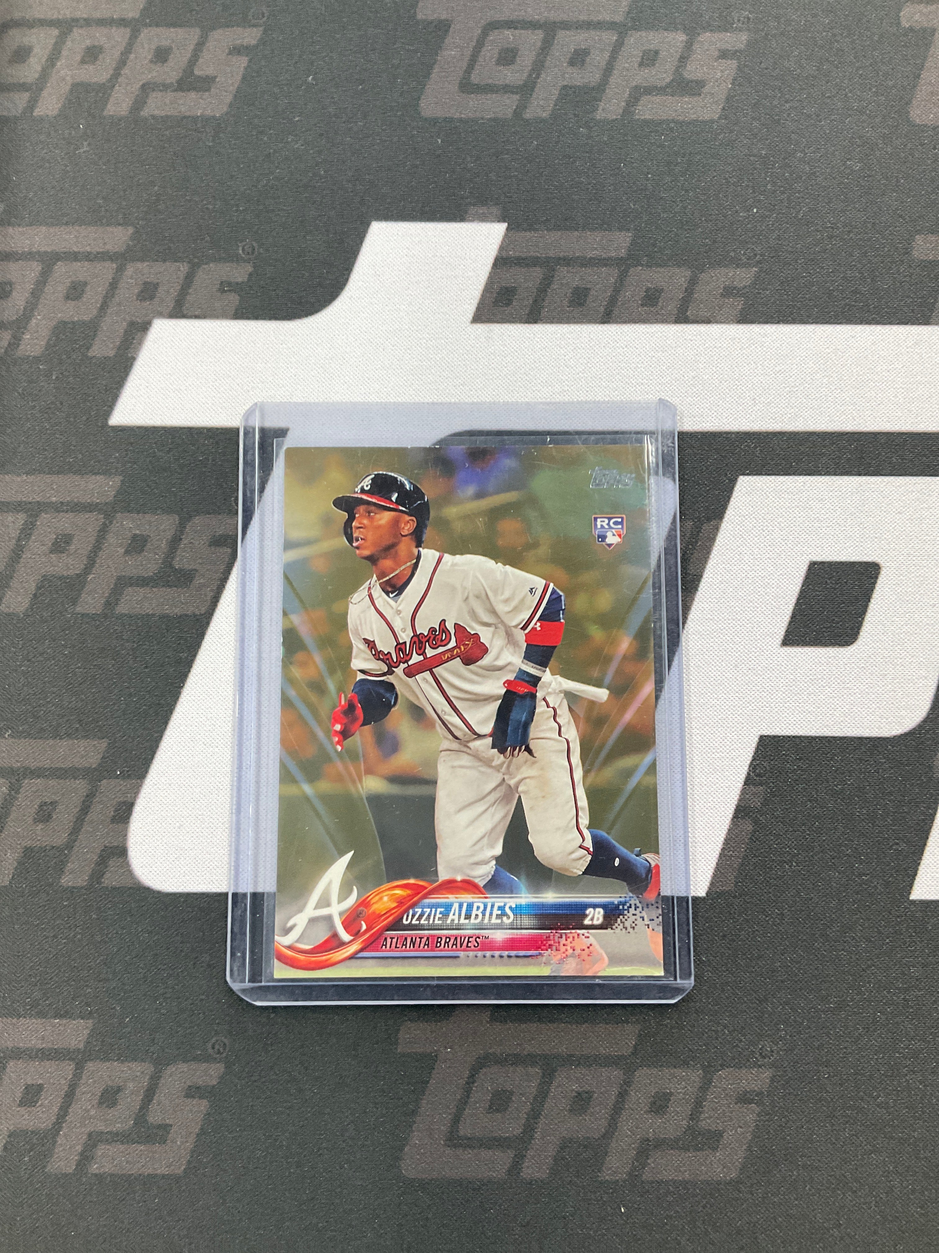 2018 Topps Ozzie Albies #276 Gold /2018 Rookie Braves