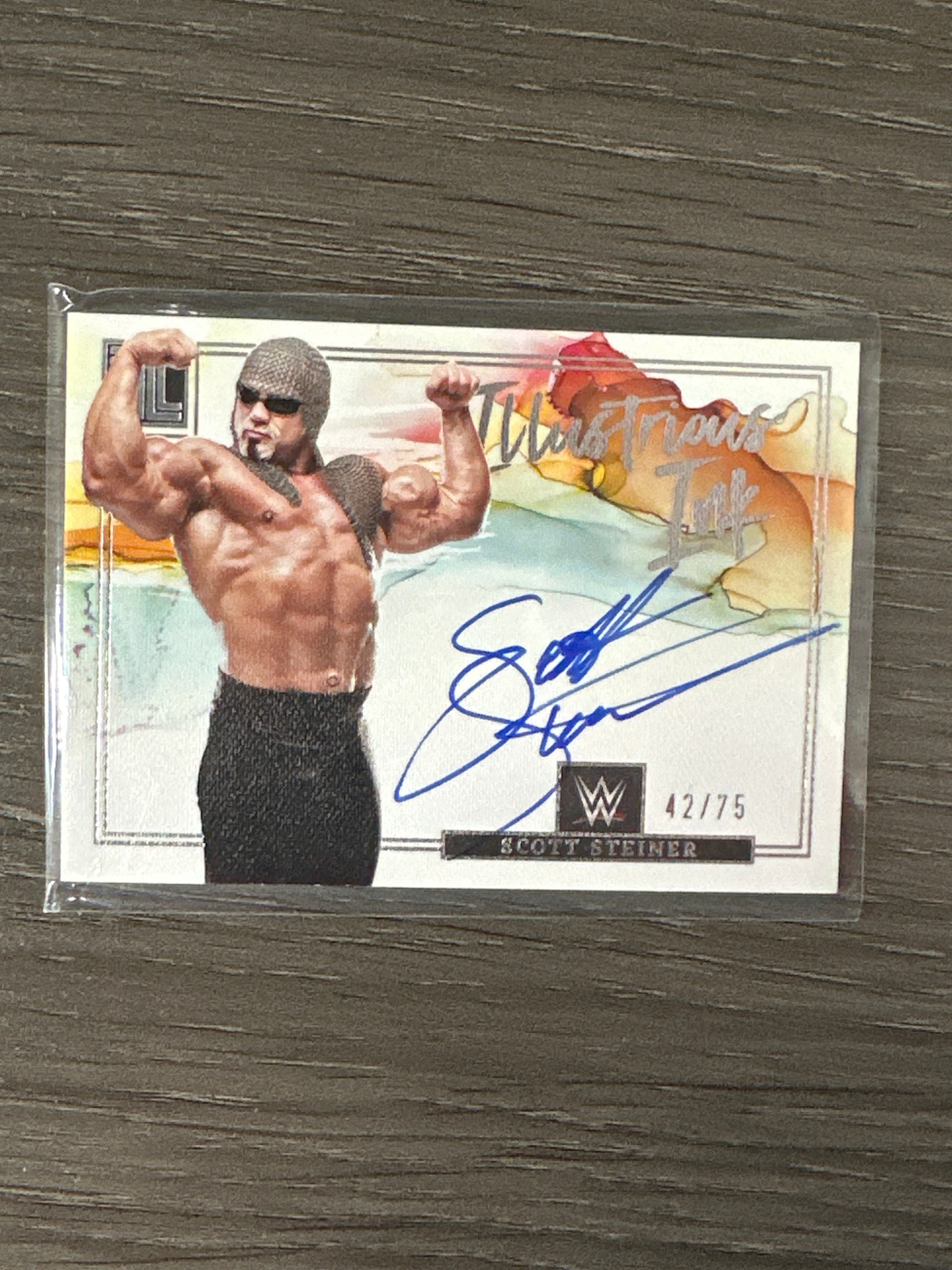 2023 Impeccable Scott Steiner Illustrious Ink Auto /75