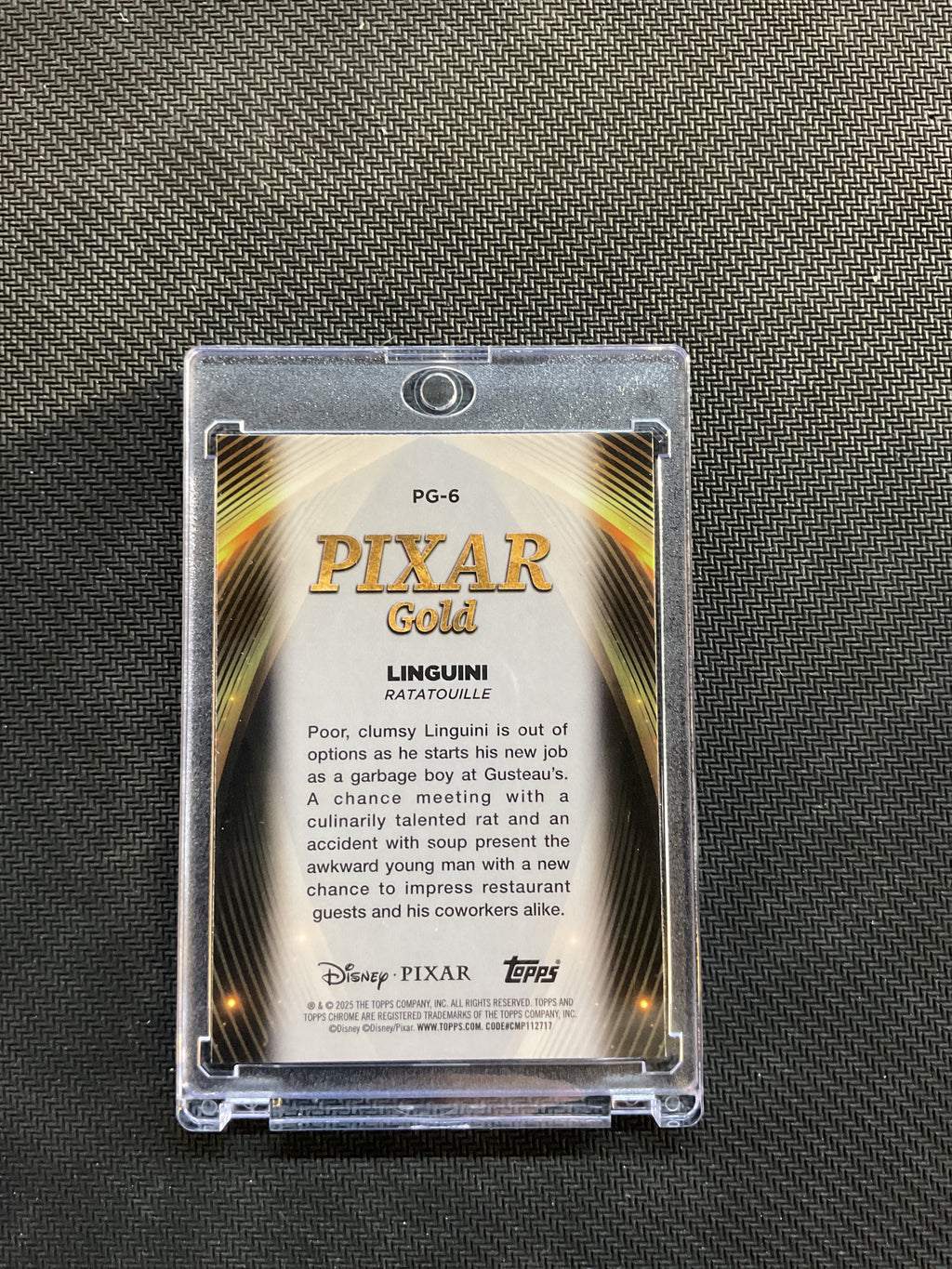 2025 Pixar Gold Linguini