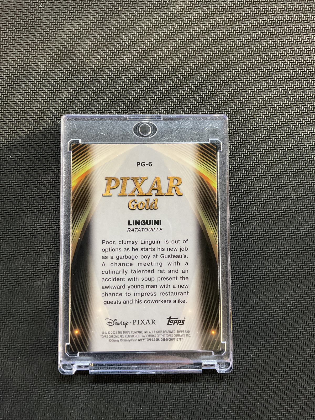 2025 Pixar Gold Linguini