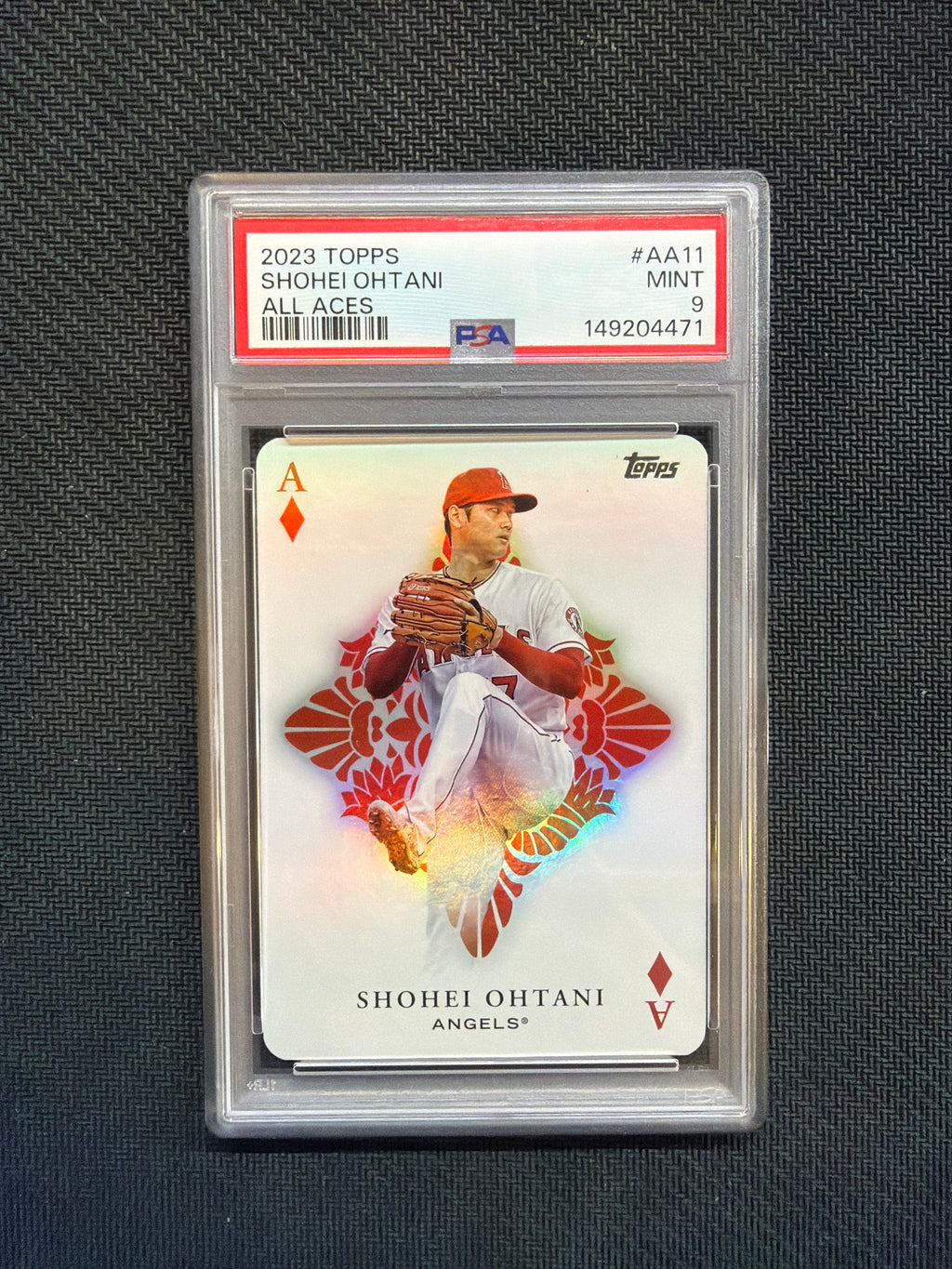 2023 Topps Shohei Ohtani All Aces PSA 9 Angels