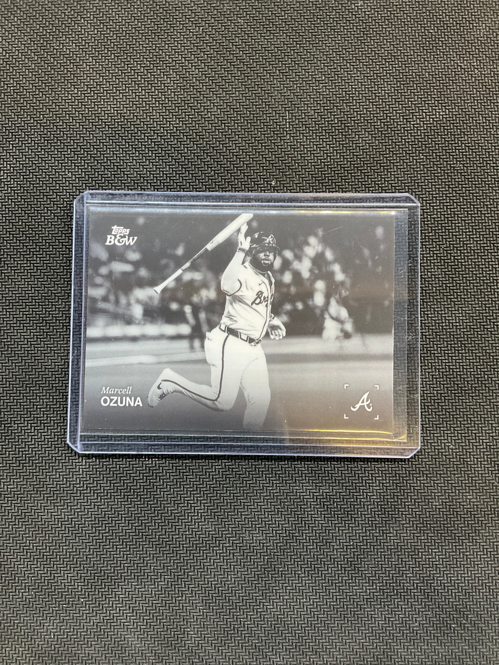 2025 Topps Black & White Marcell Ozuna #065 Braves