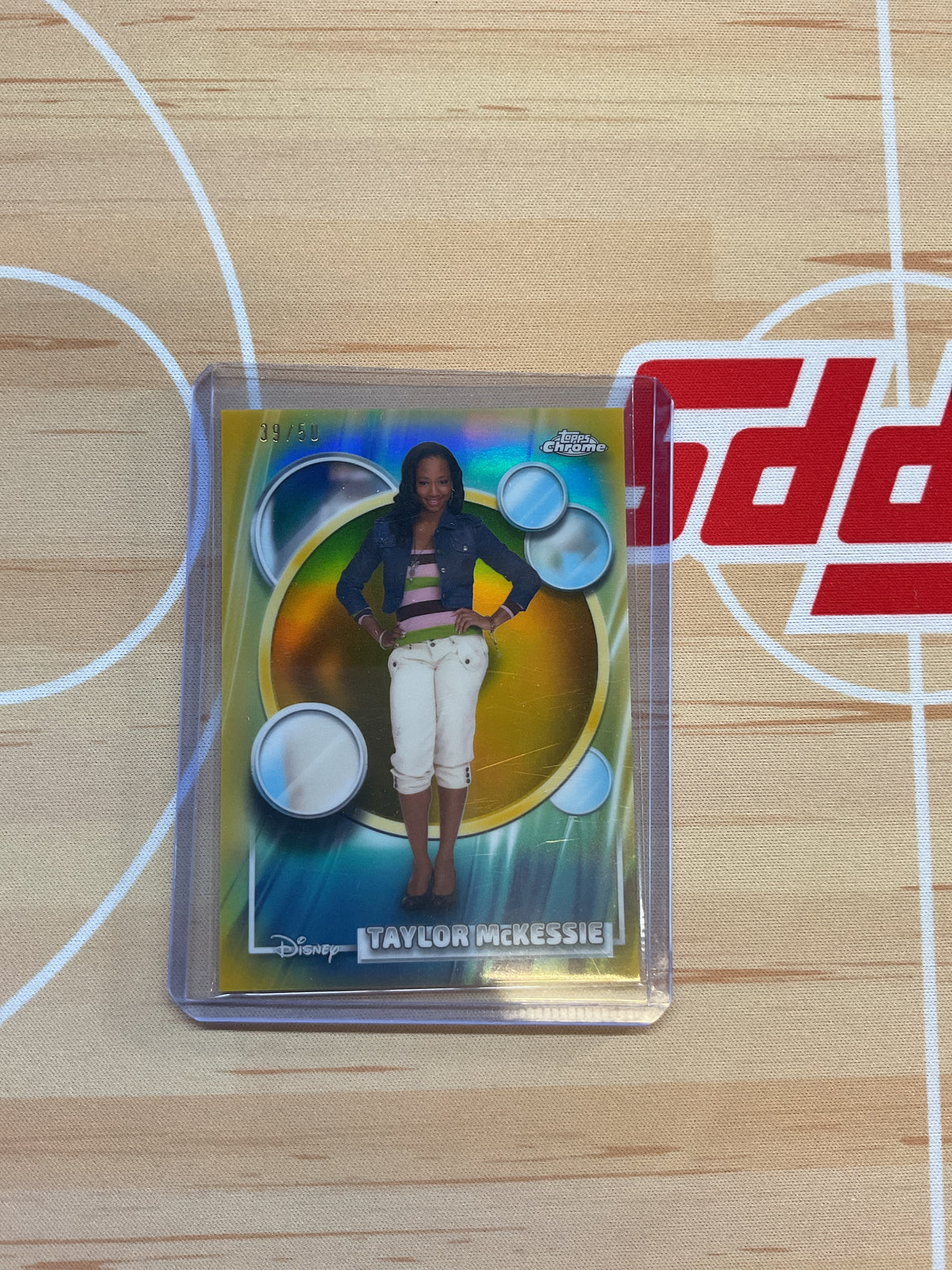 2026 Topps Chrome Disney Taylor McKessie Gold /50 High School
