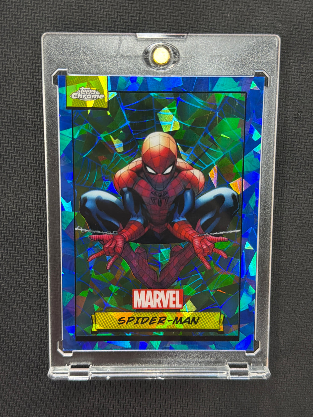 2024 Topps Chrome Marvel Sapphire Spider-Man #1