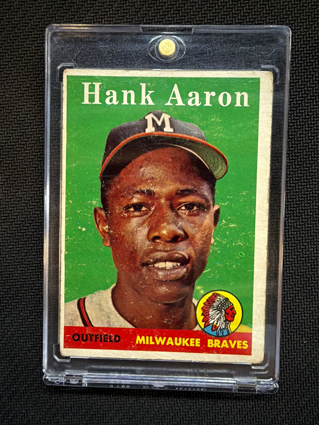 1958 Topps Hank Aaron #30