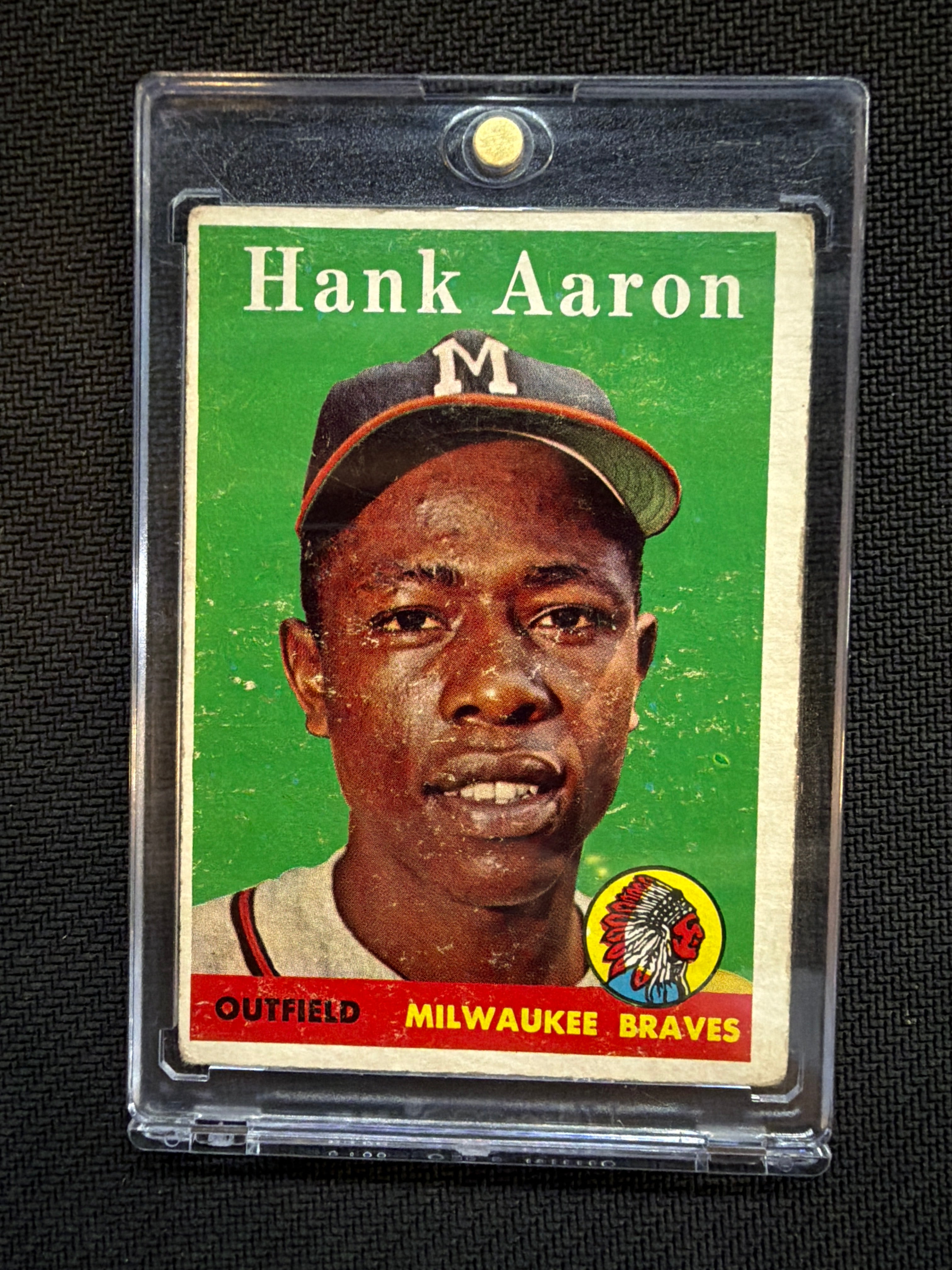 1958 Topps Hank Aaron #30