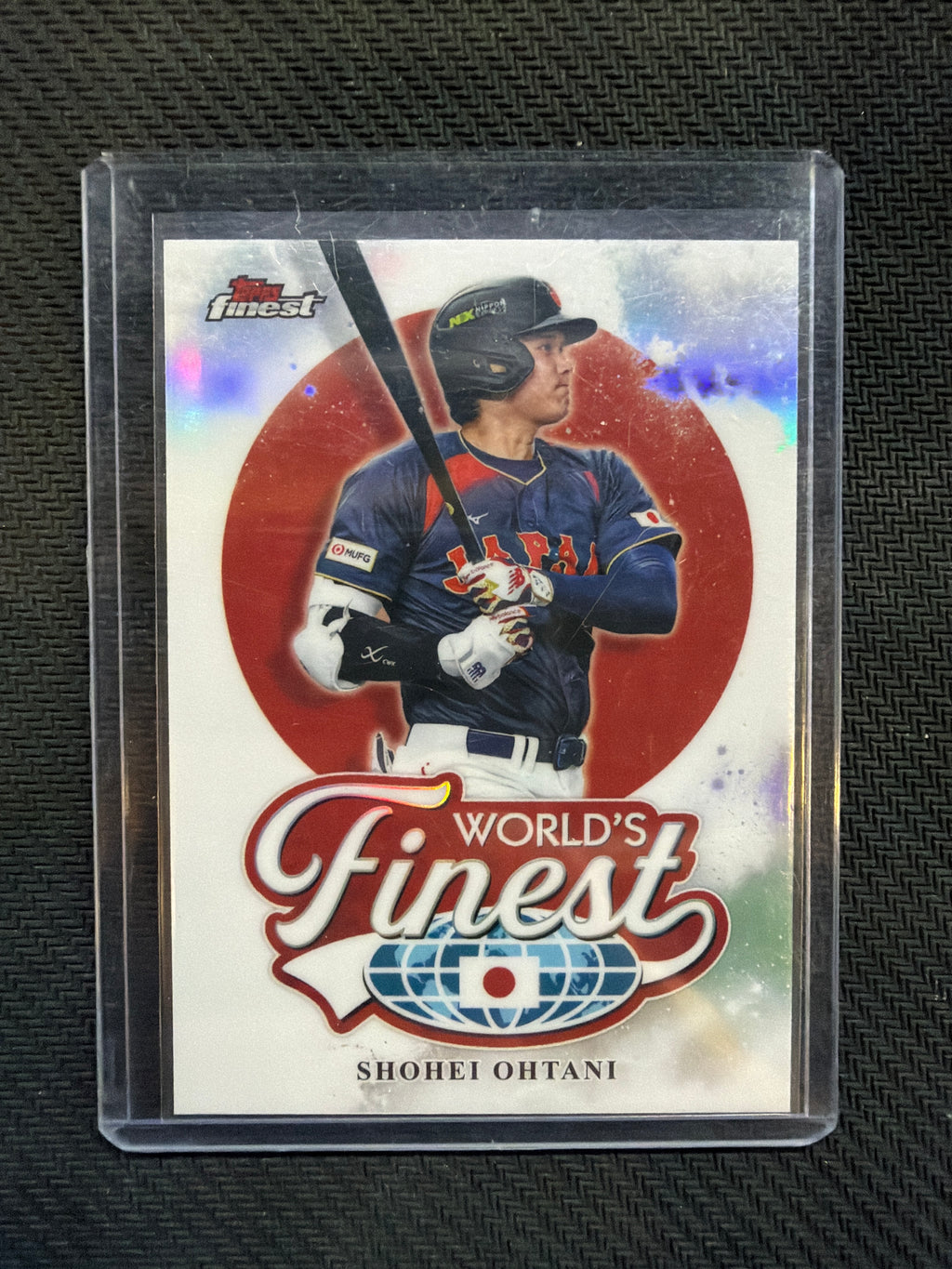 2026 Topps Finest Shohei Ohtani World's Finest Refractor Japan