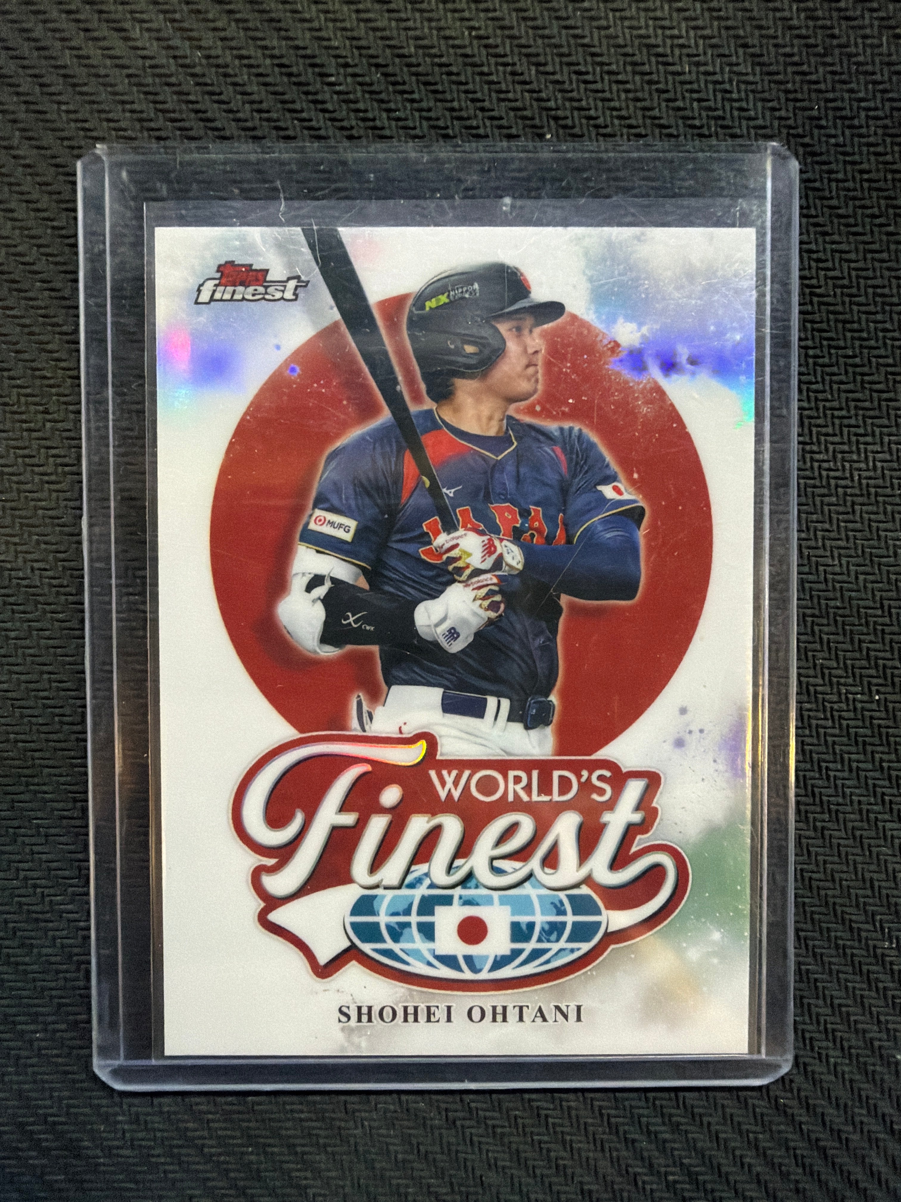 2026 Topps Finest Shohei Ohtani World's Finest Refractor Japan