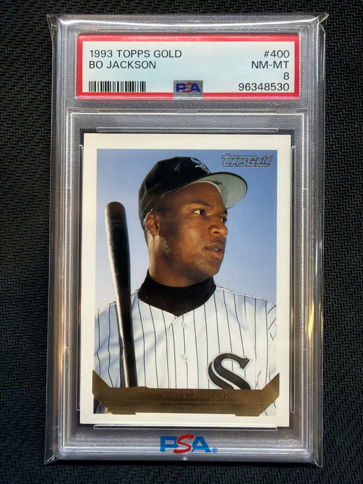 1993 Topps Gold Bo Jackson #400 PSA 8 White Sox