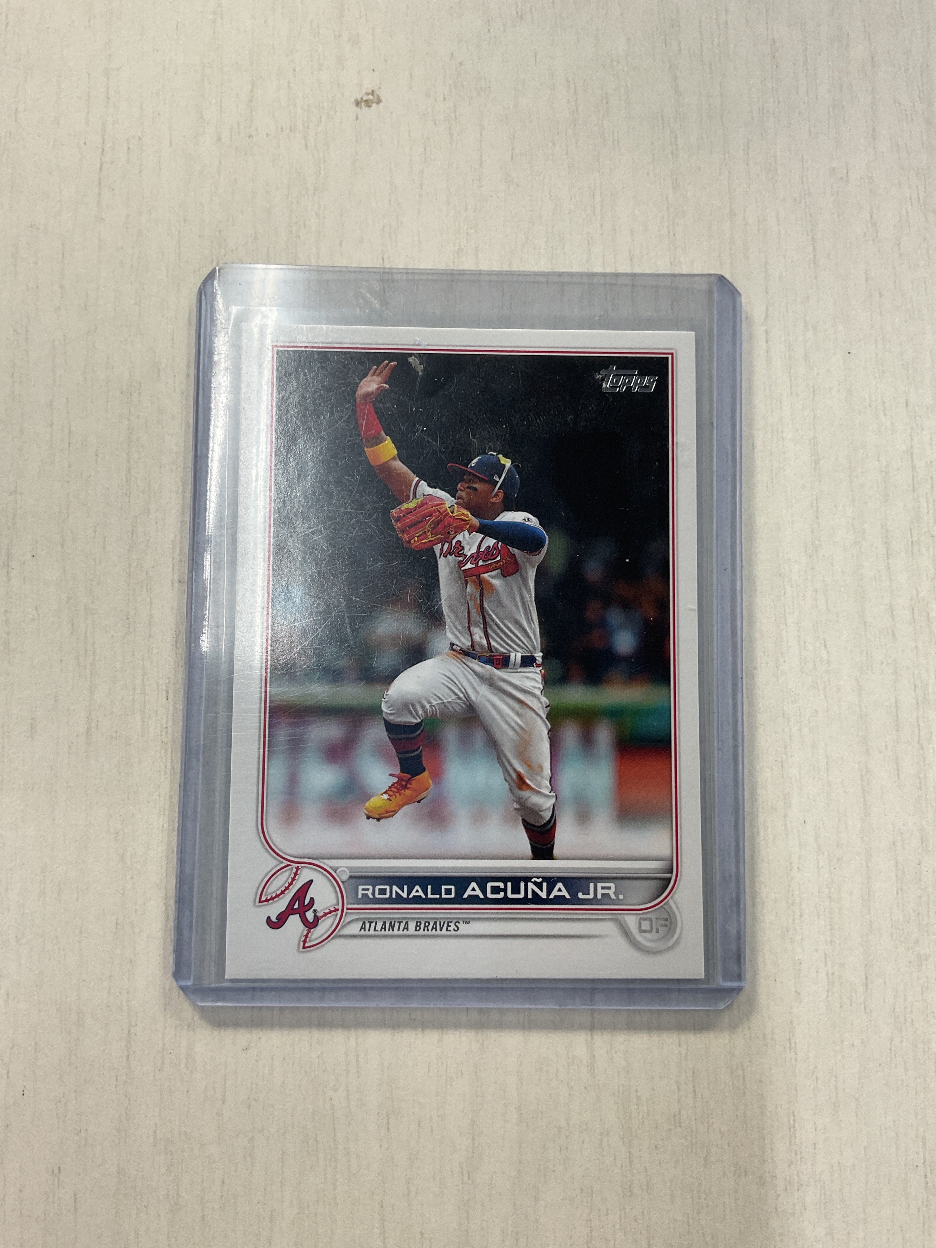 2022 Topps Ronald Acuna #200 Image SP Braves SSP