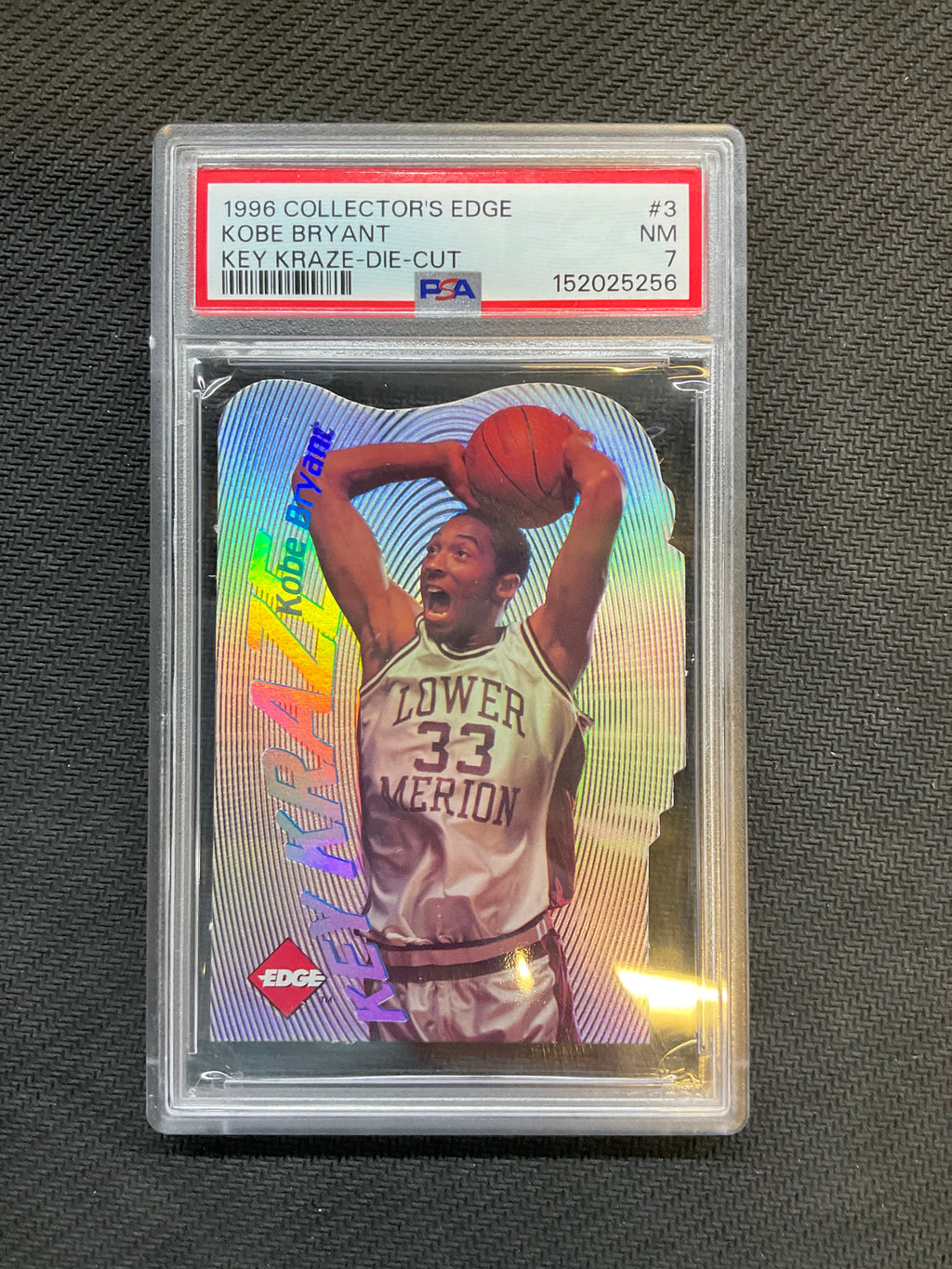 1996 Collector's Edge Kobe Bryant Key Kraze Rookie PSA 9 /3100