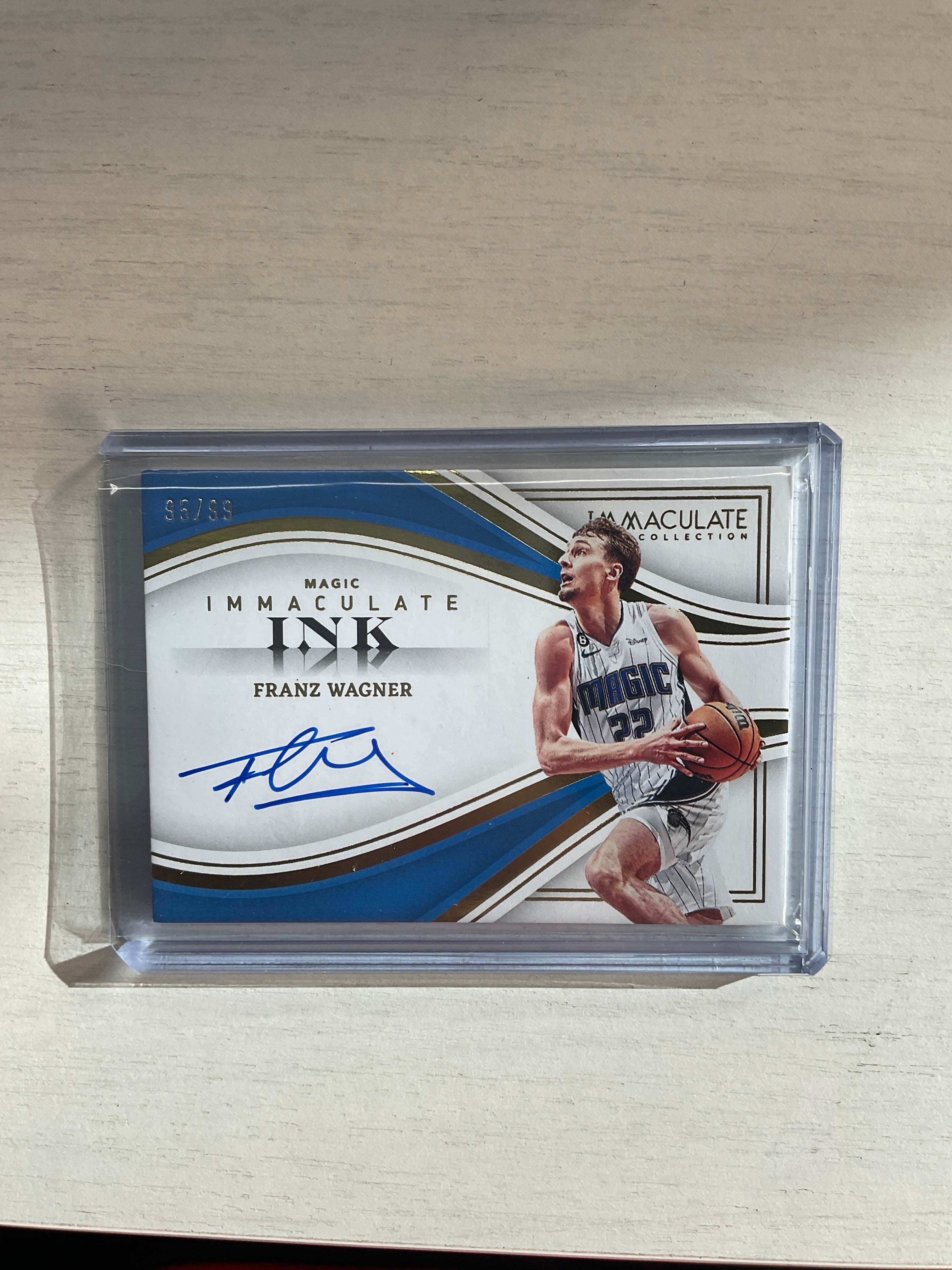 2022 Immaculate Franz Wagner Ink Auto /99