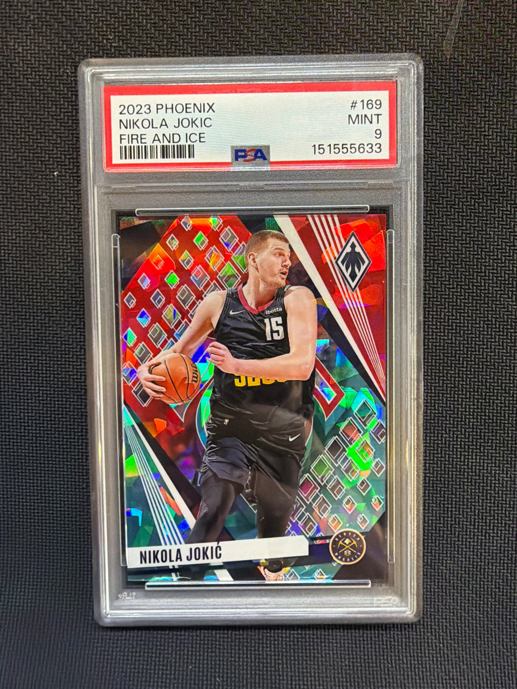 2023 Phoenix Nikola Jokic Fire And Ice /25 PSA 9 Denver